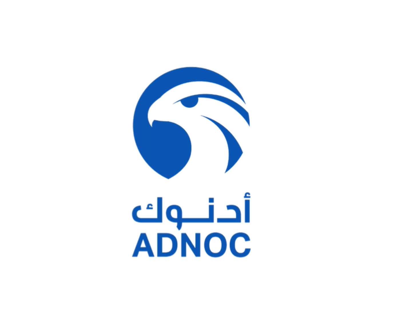 Adnoc logo on a white background.