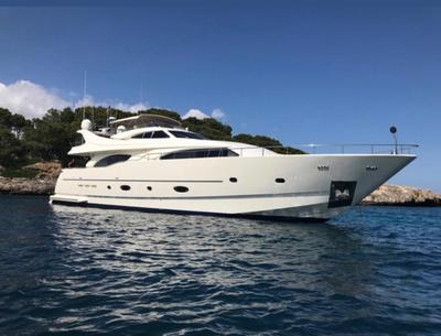 Ferretti 94 charter yacht photo