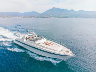 Mangusta 80 charter yacht photo