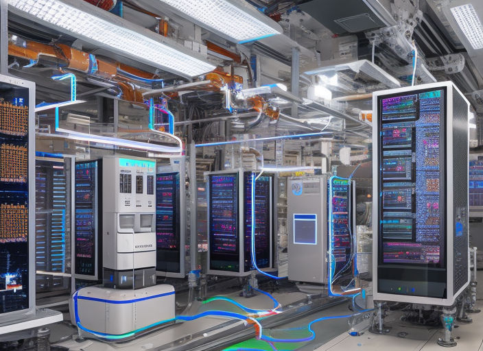 Super computer image, servers and terminals