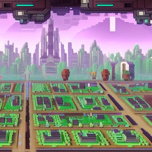 A video game world showing an urban farm simulation, Bitcoin revolution thumbnail