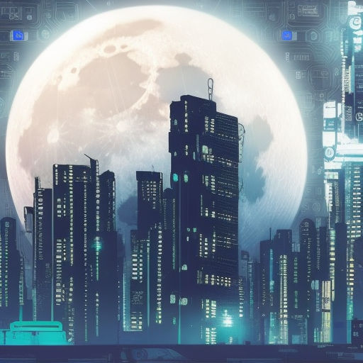 A future city, a full-moon in the background: NEAR protocol overview and price prediction thumbnail