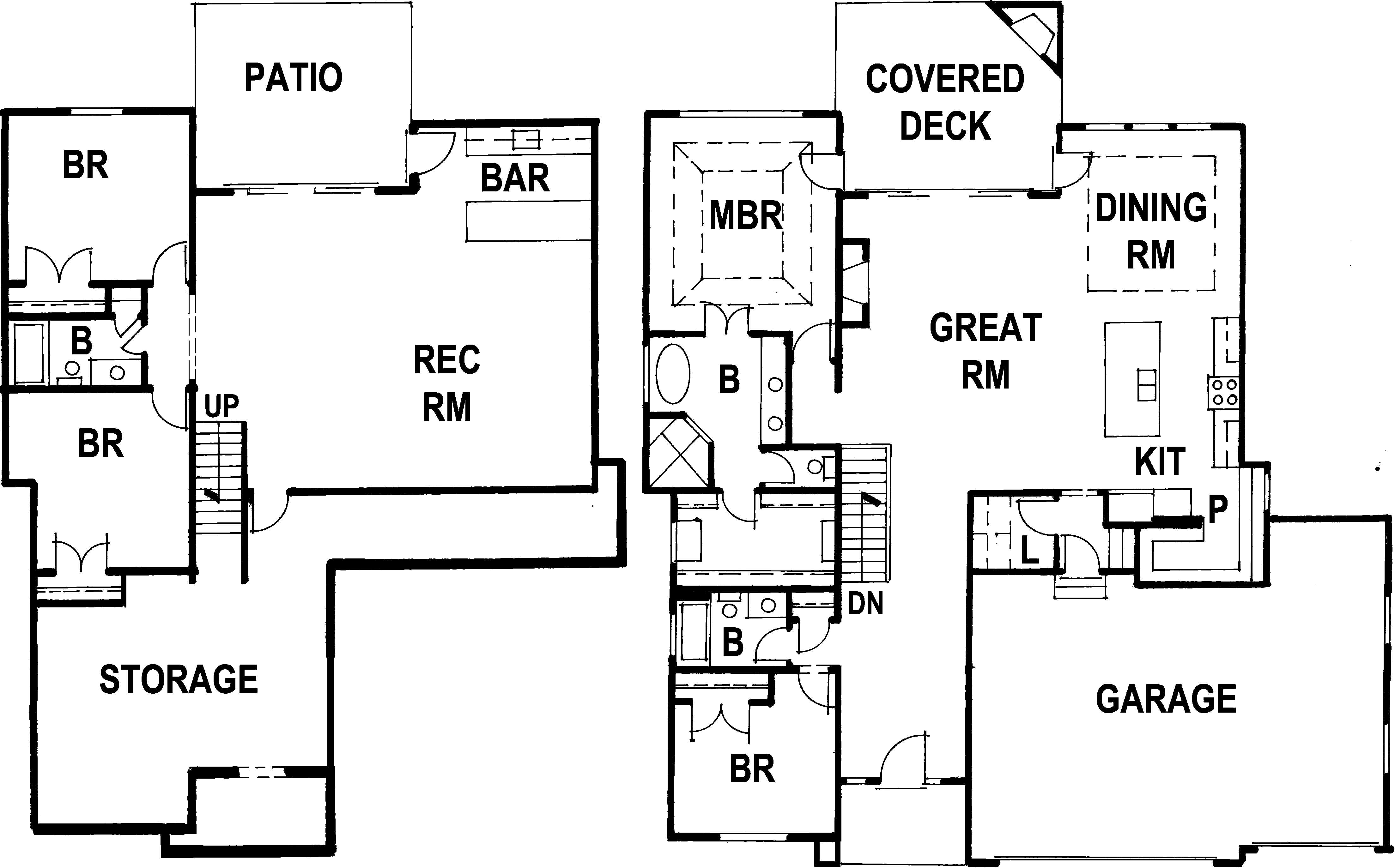 Walker Custom Homes floorplan