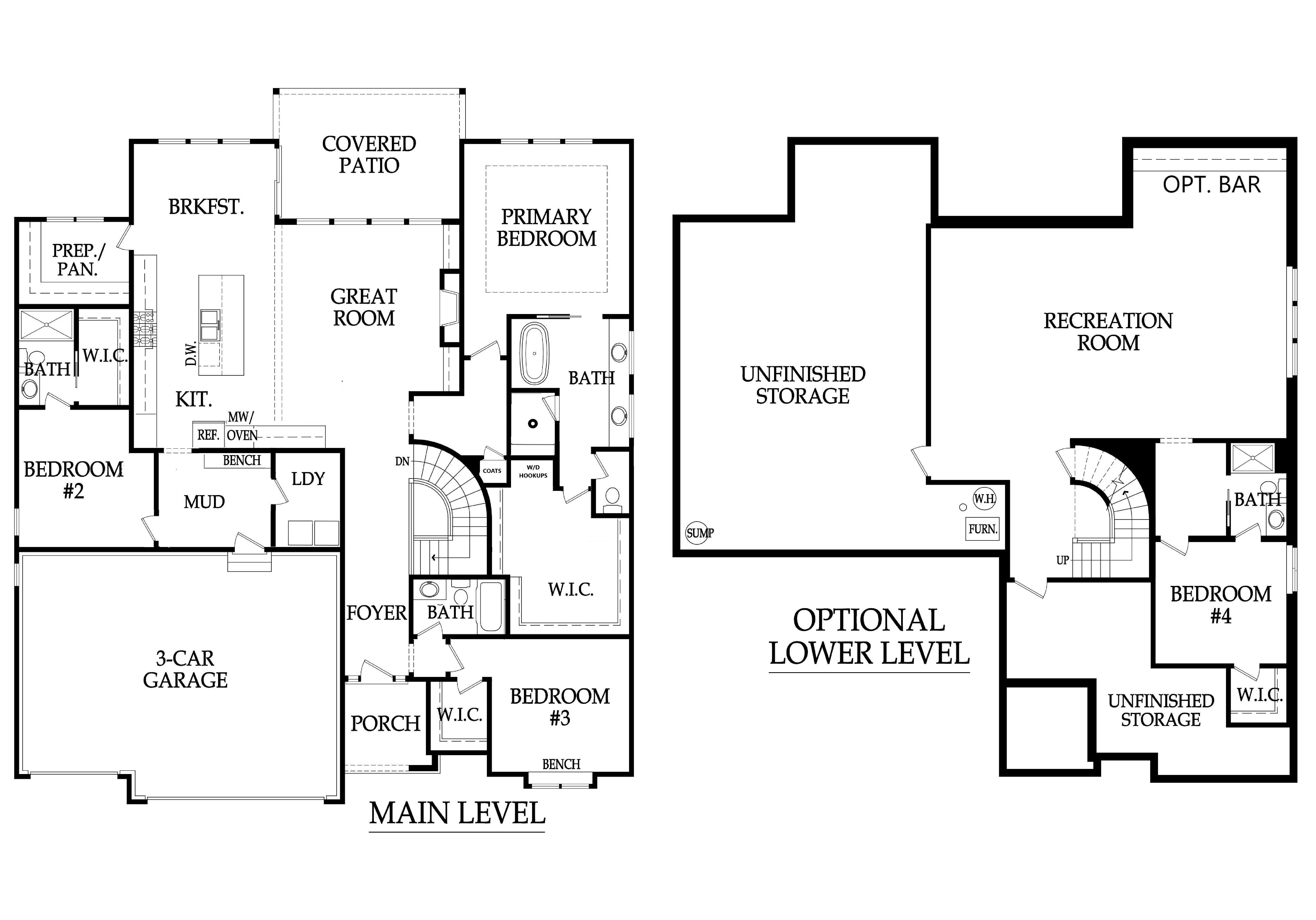 Bickimer Homes floorplan