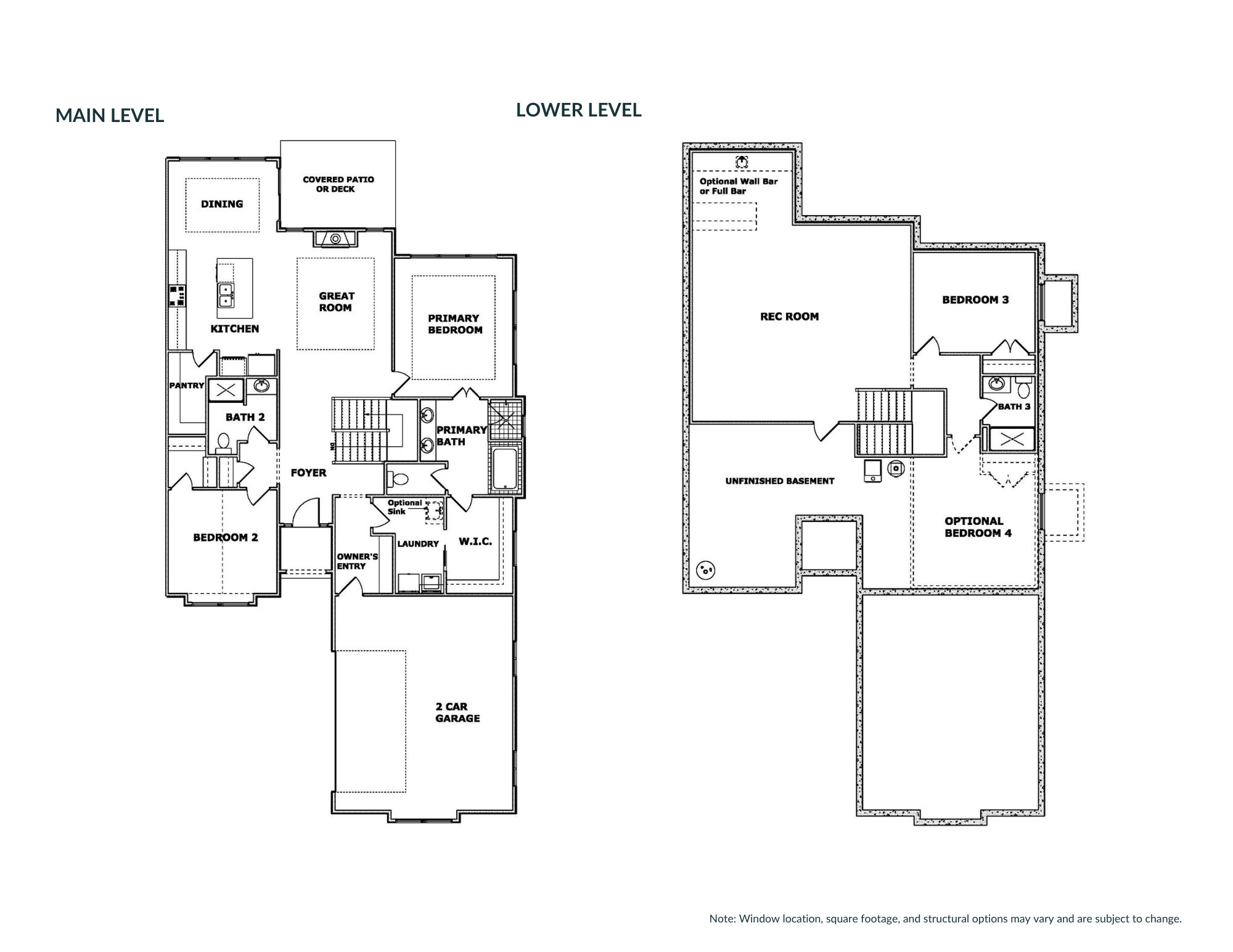 Inspired Homes LLC floorplan