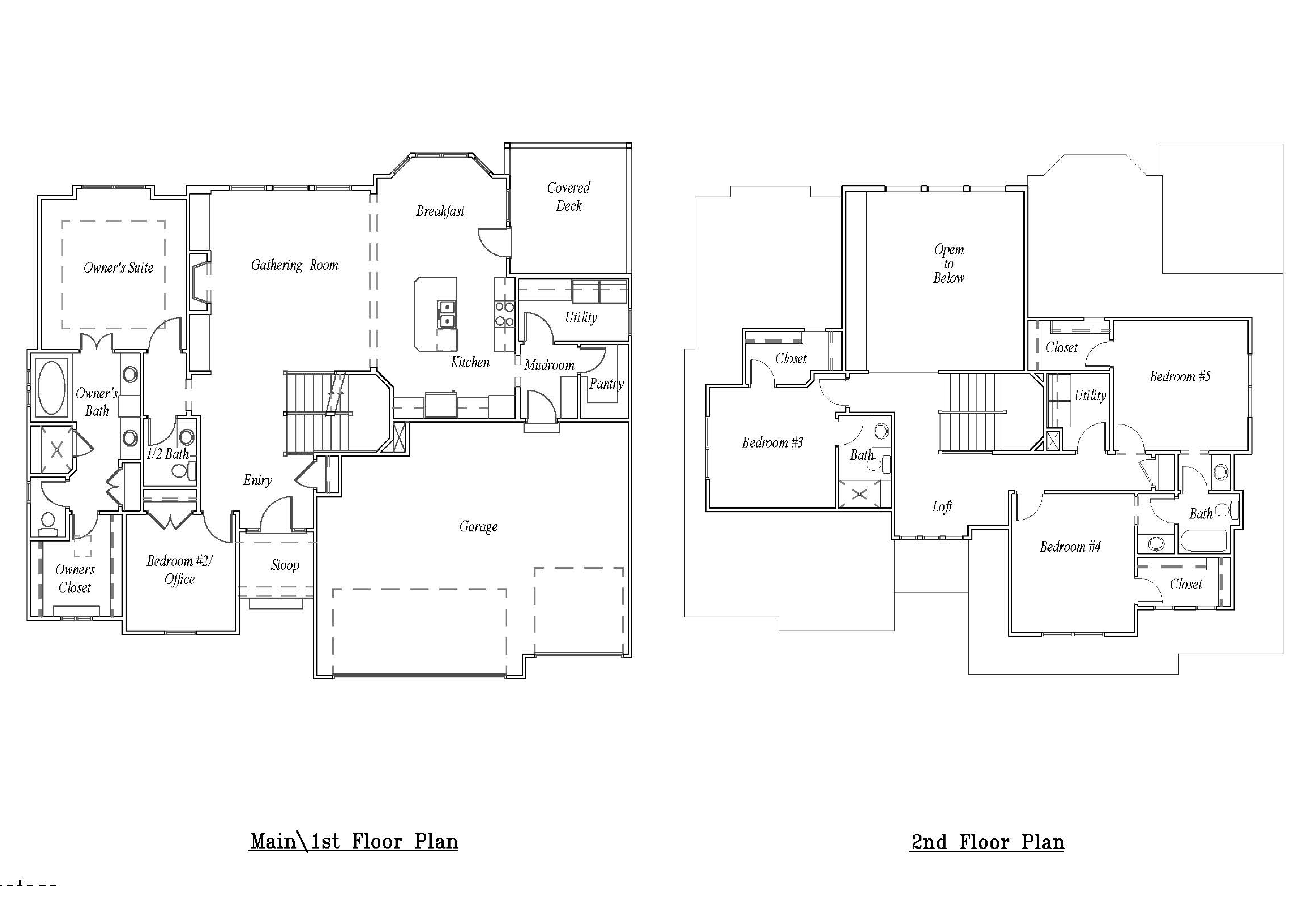 New Mark Homes KC floorplan