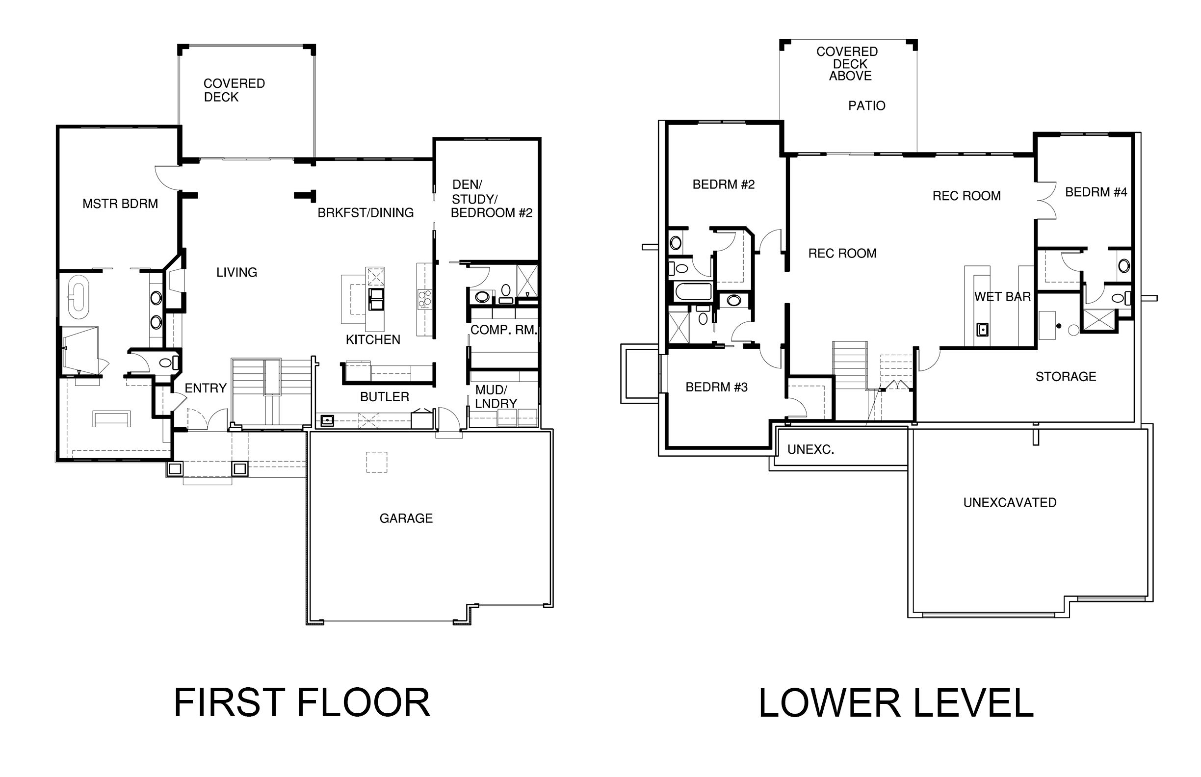 Don Julian Builders, Inc. floorplan