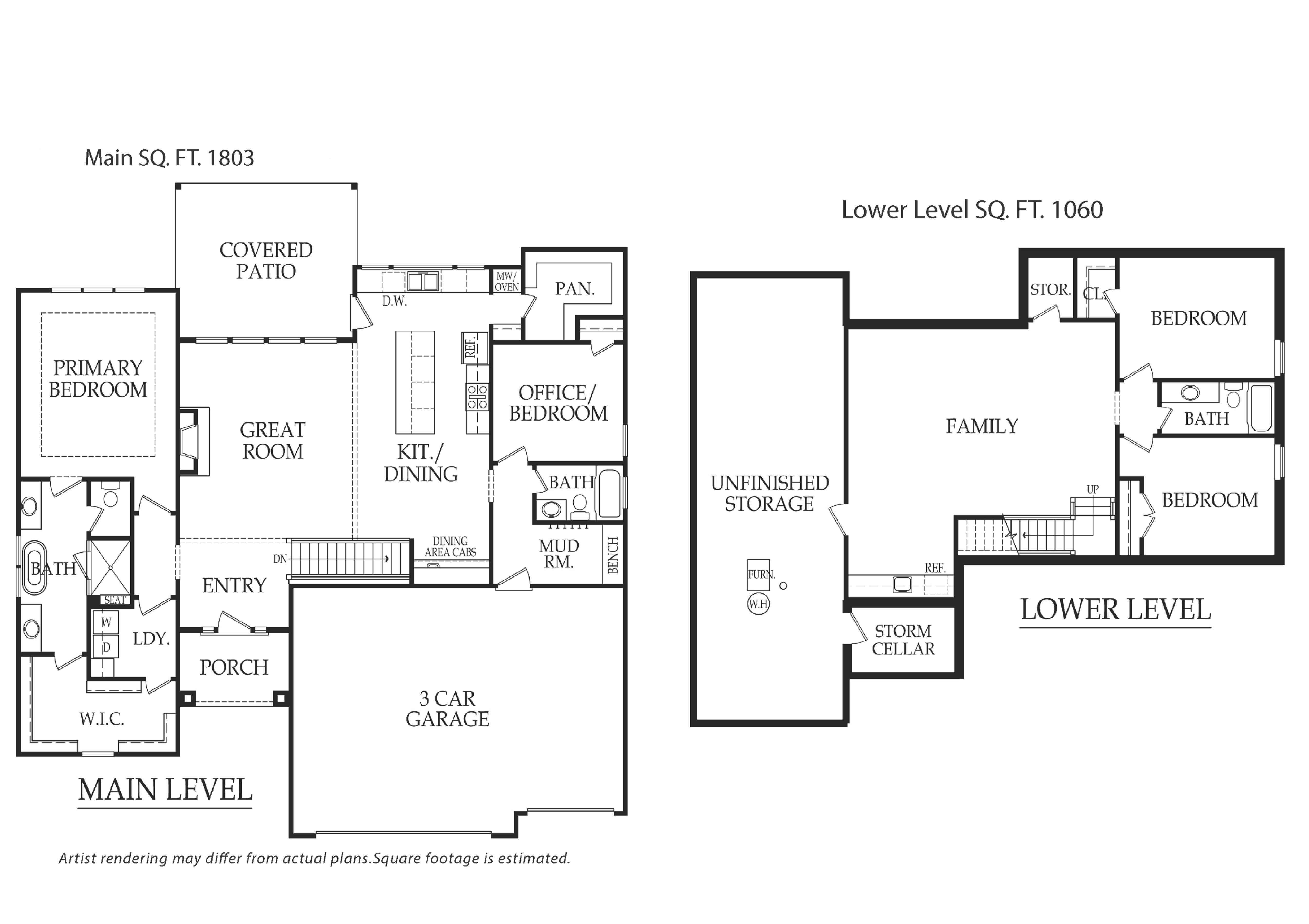 Century Homes, Inc. floorplan