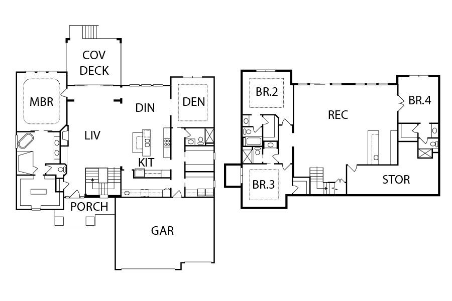 Don Julian Builders, Inc. floorplan