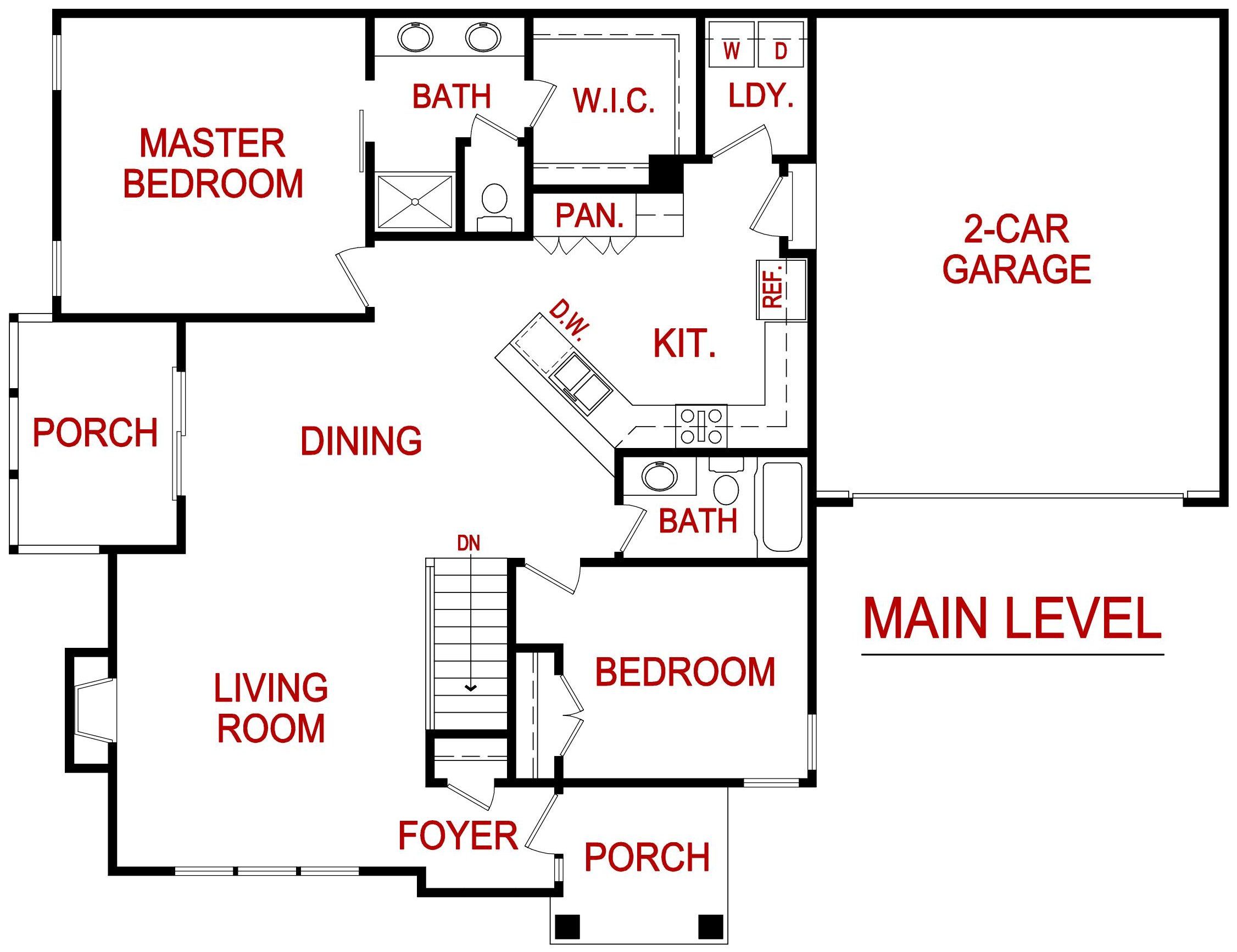 Lambie Homes floorplan