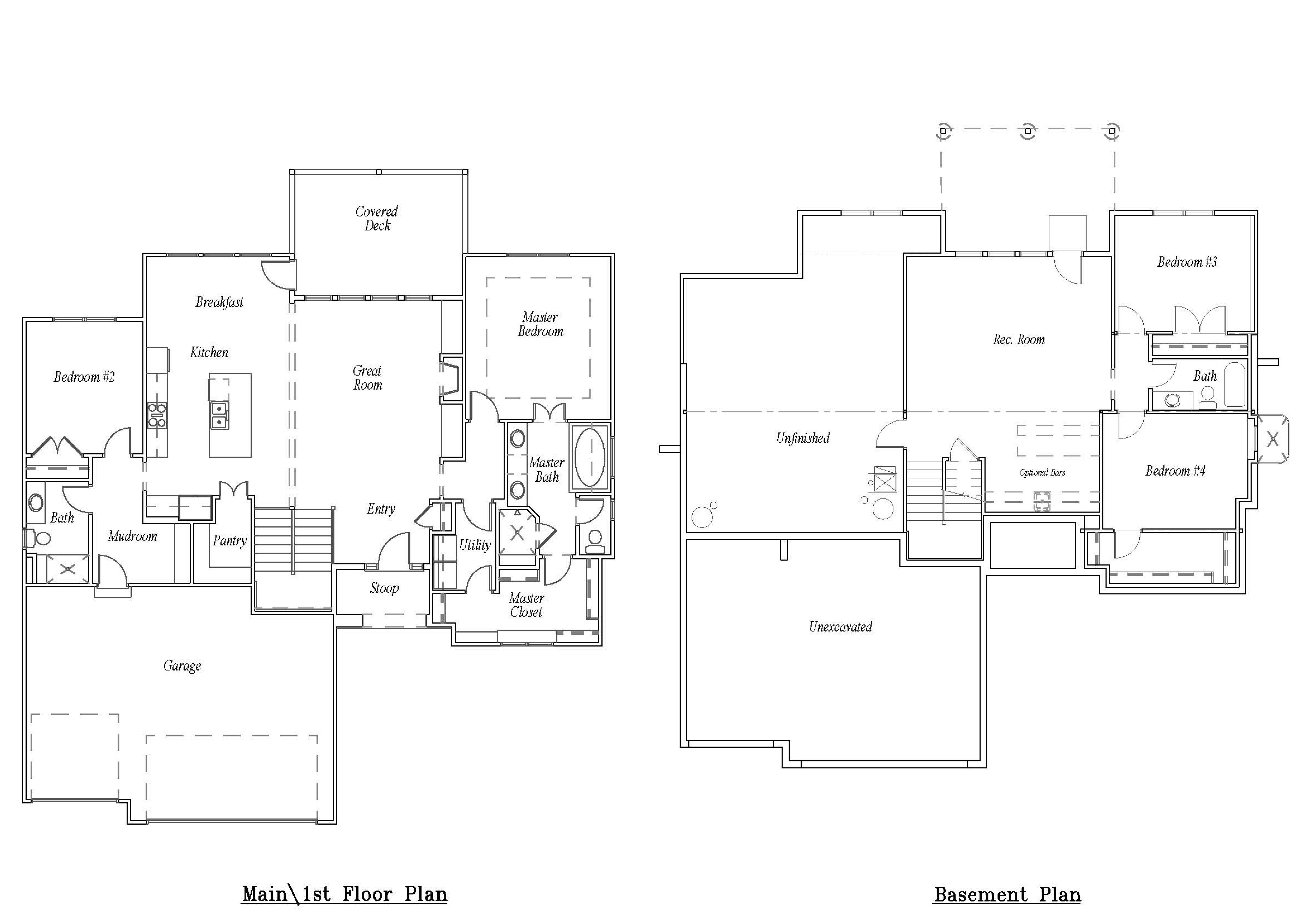 New Mark Homes KC floorplan