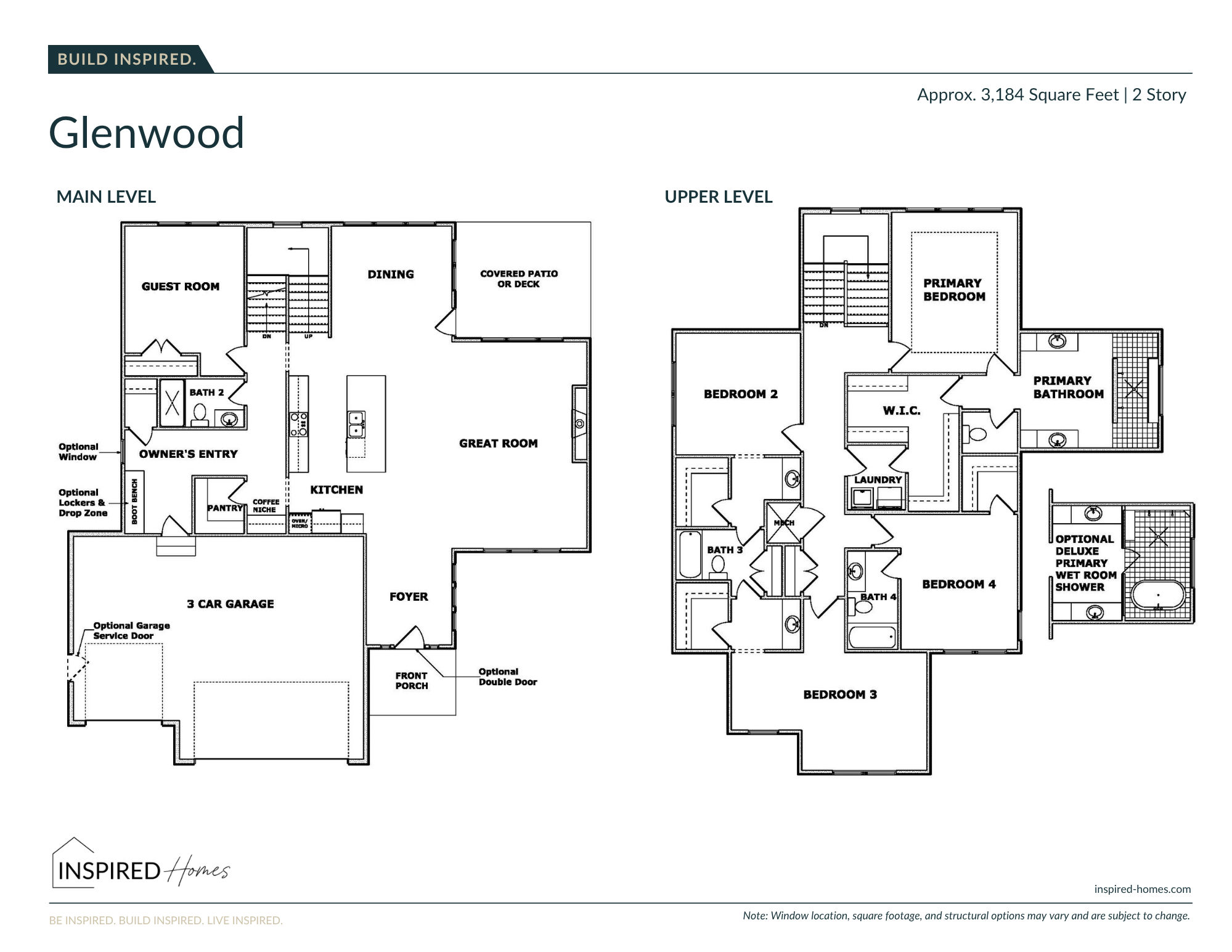 Inspired Homes LLC floorplan