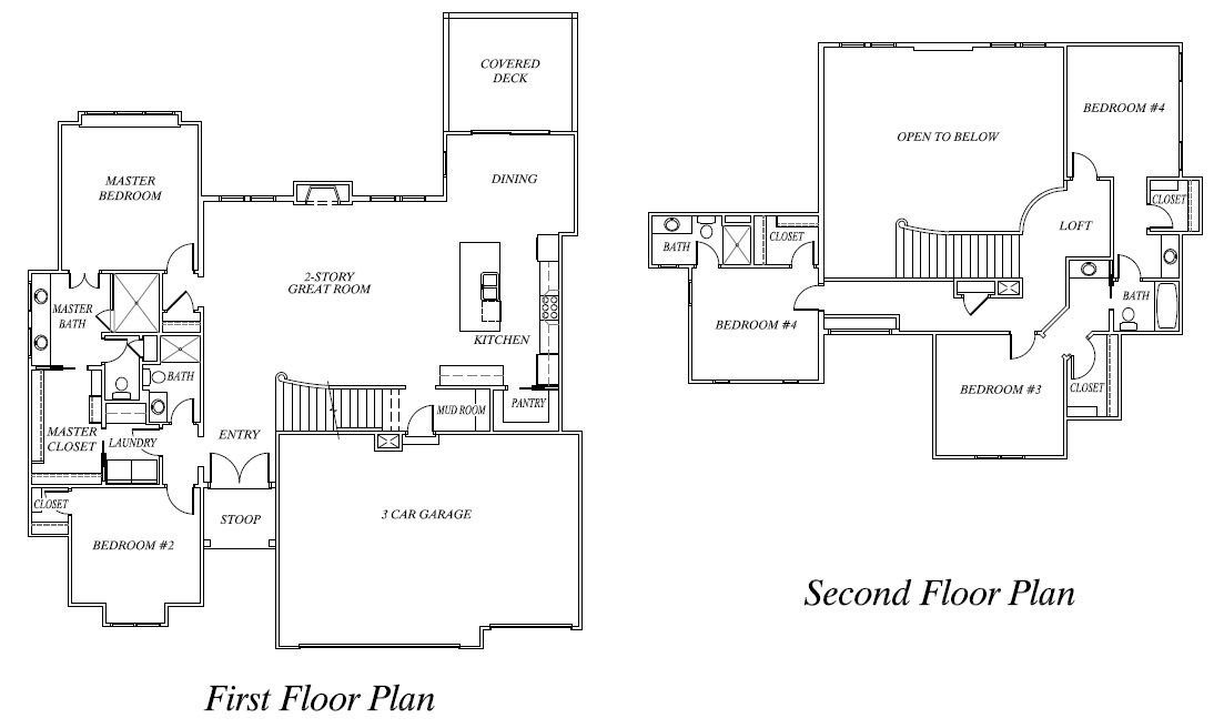 Encore Building Company floorplan