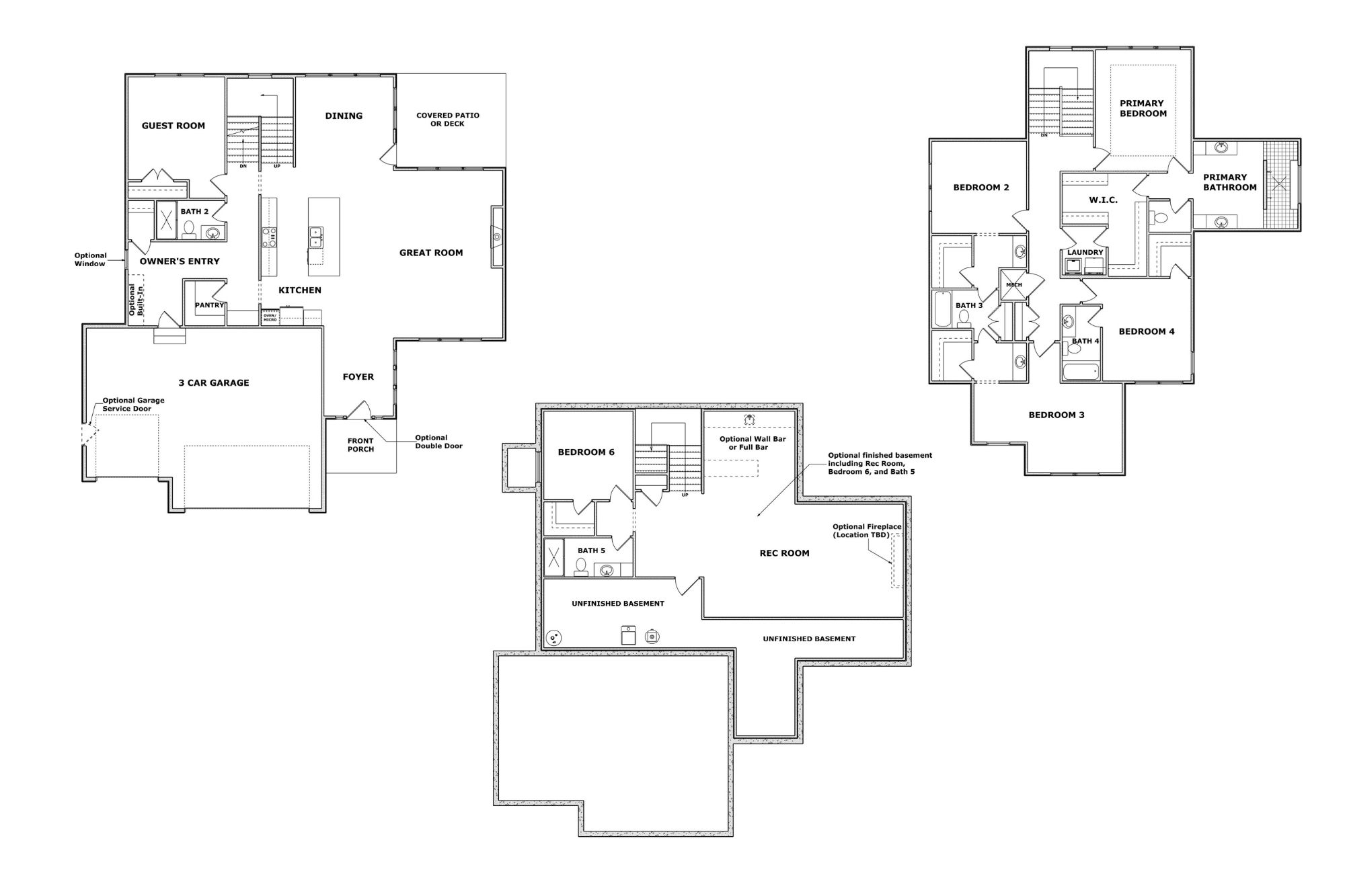Inspired Homes LLC floorplan
