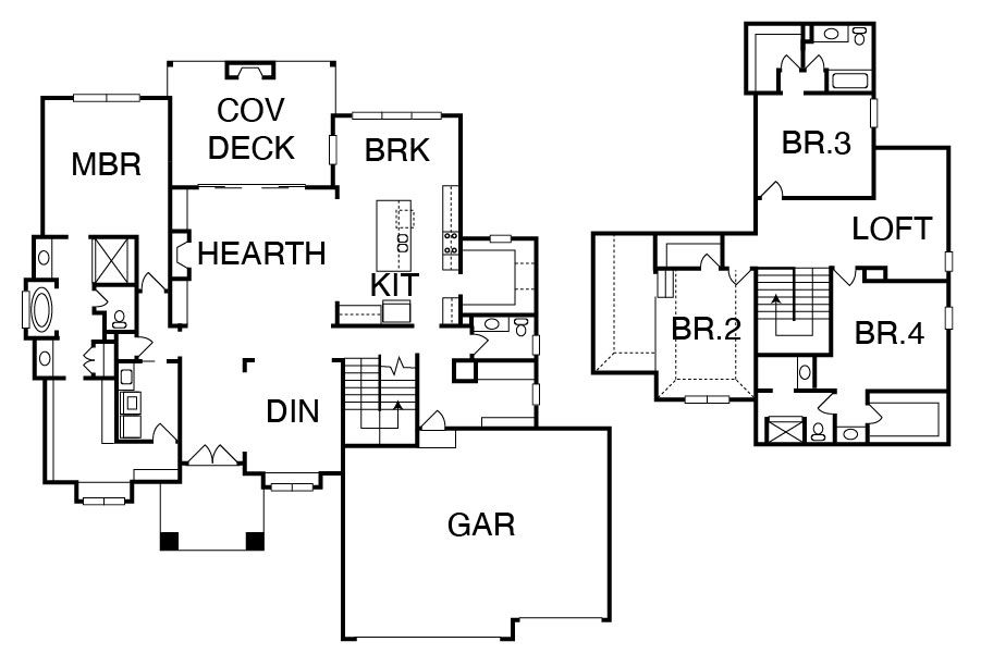 Ben Cerra Construction Inc. floorplan