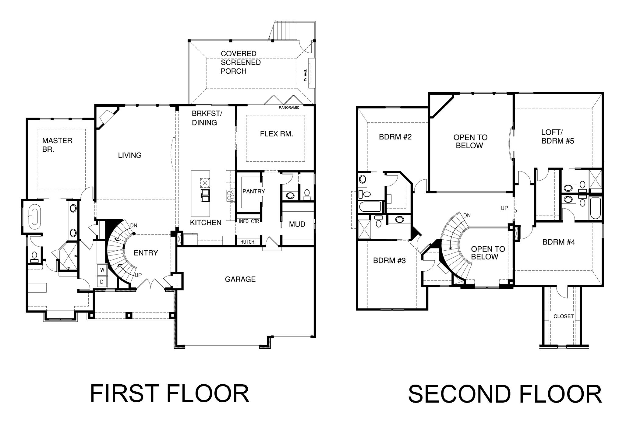 Don Julian Builders, Inc. floorplan