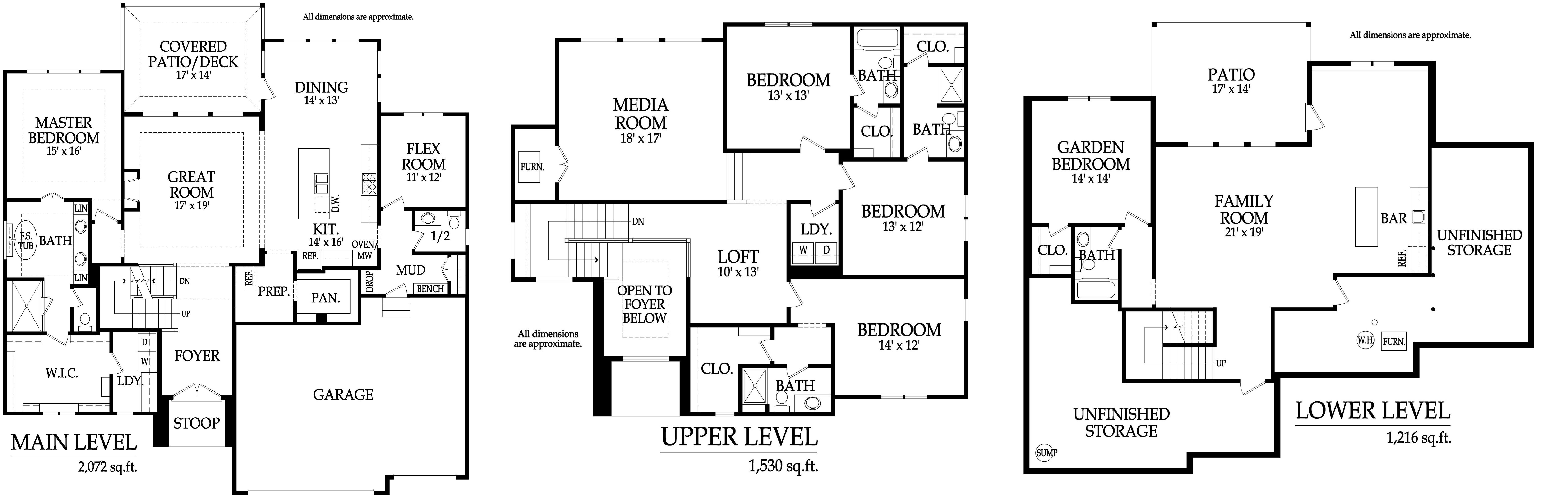 J.S. Robinson Fine Homes floorplan