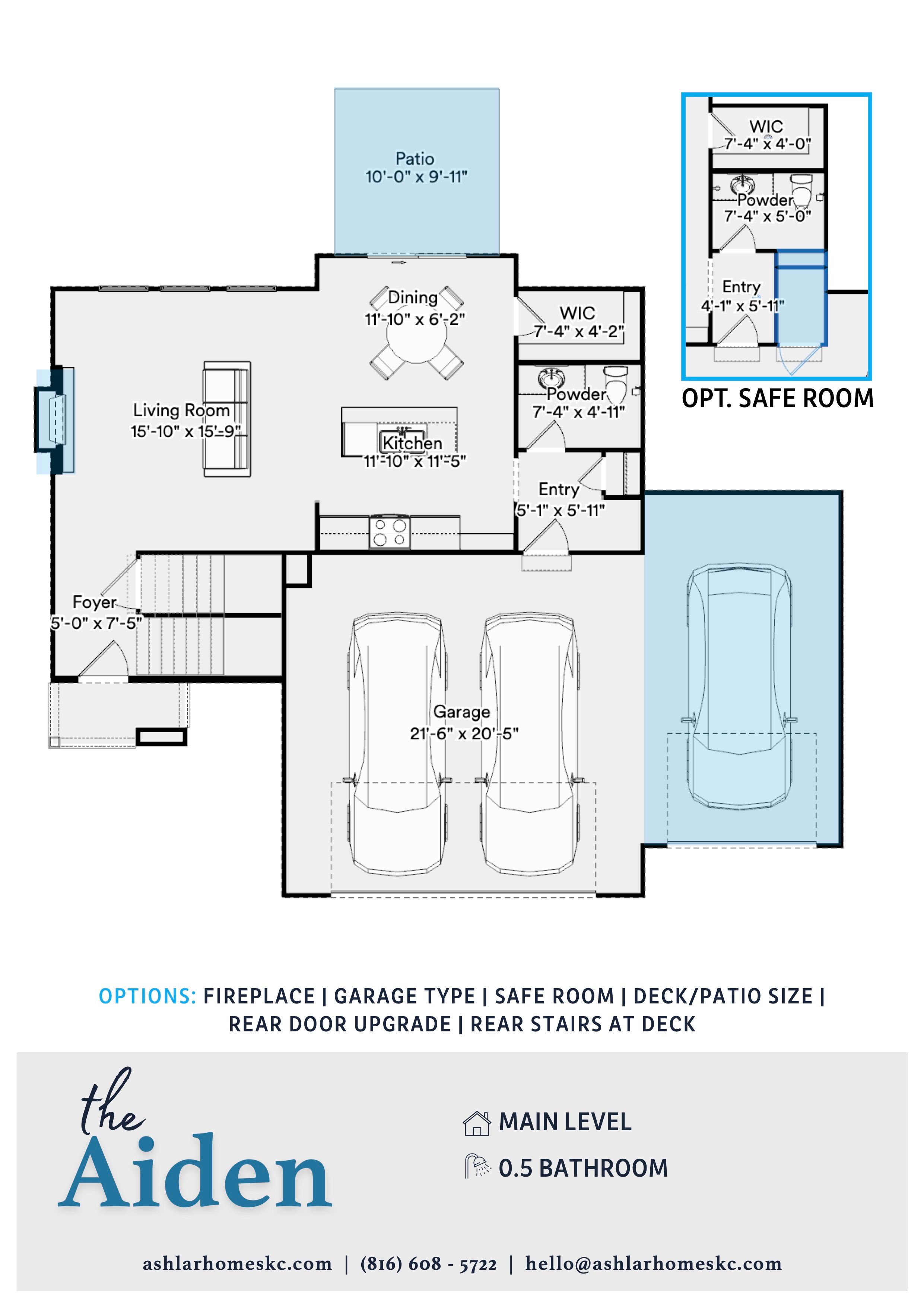 Ashlar Homes floorplan
