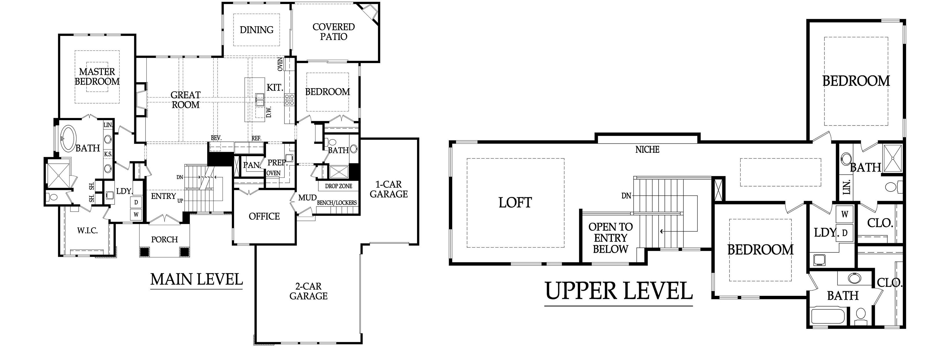 Crestwood Custom Homes floorplan