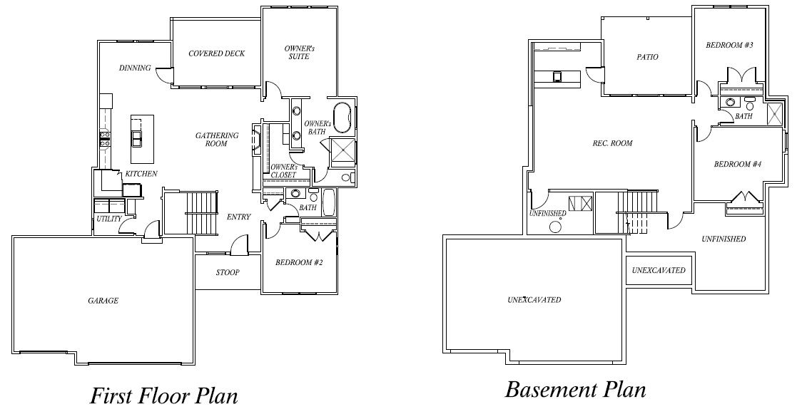 Encore Building Company floorplan