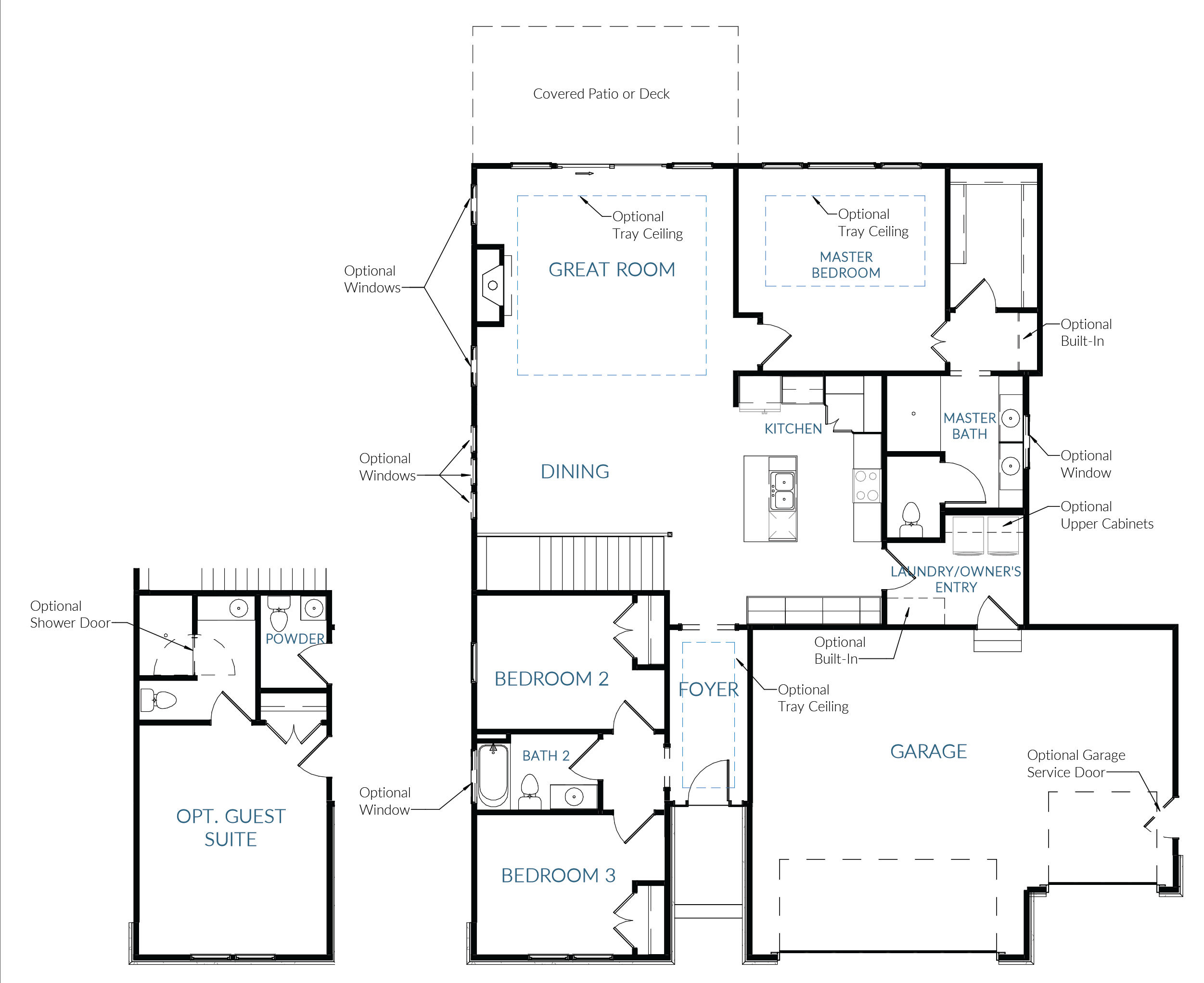 Inspired Homes LLC floorplan