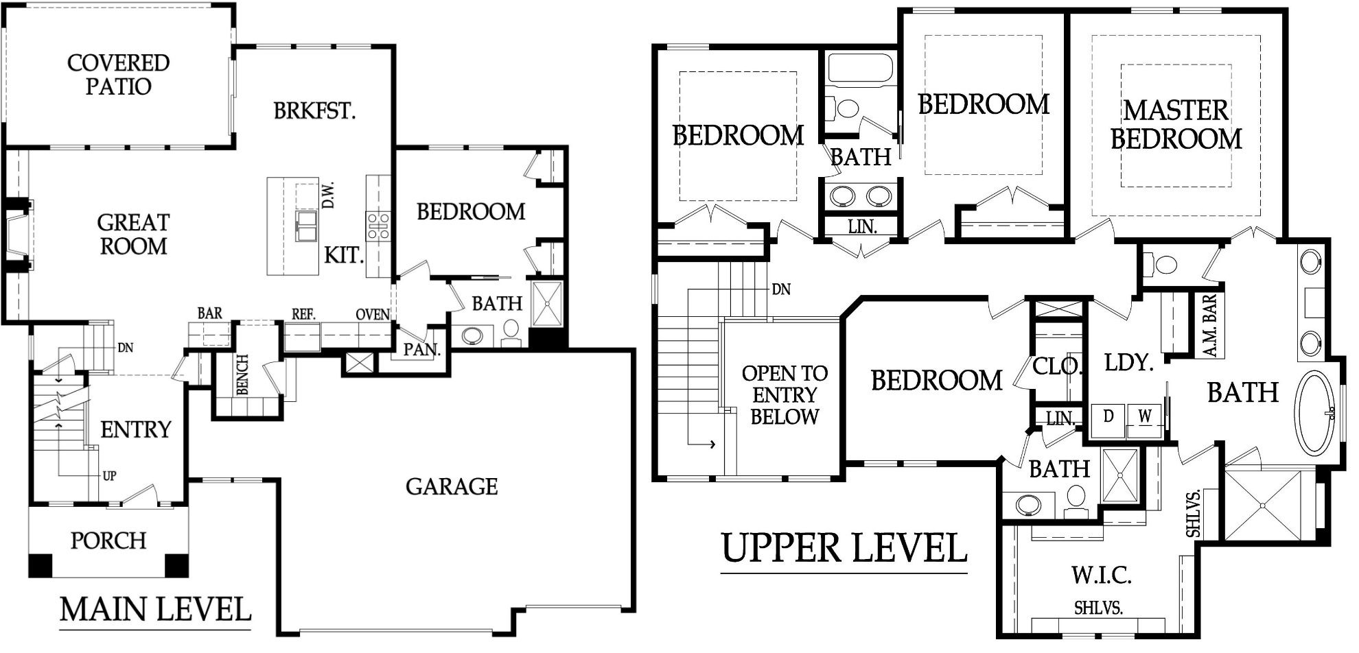 Crestwood Custom Homes floorplan