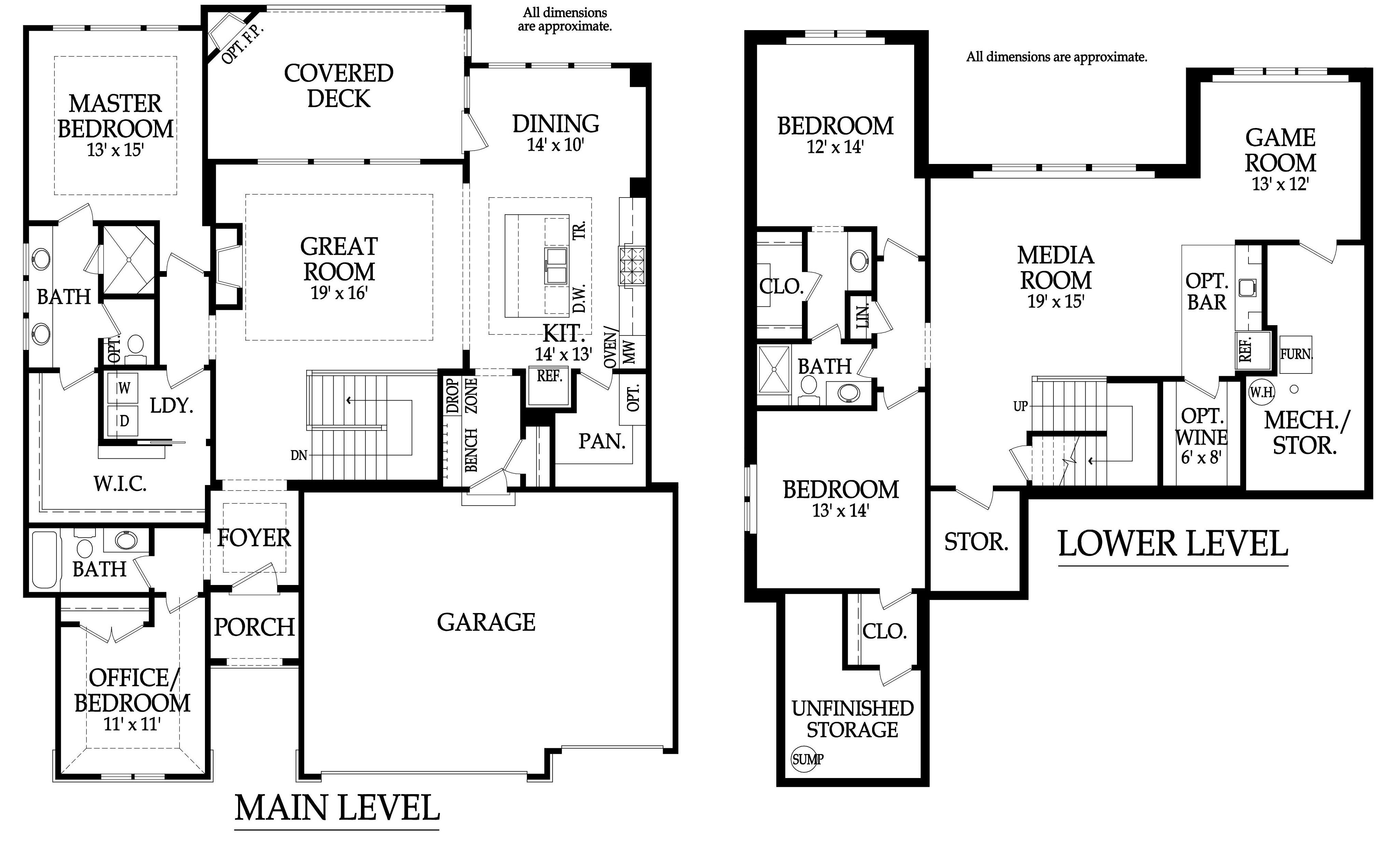 J.S. Robinson Fine Homes floorplan