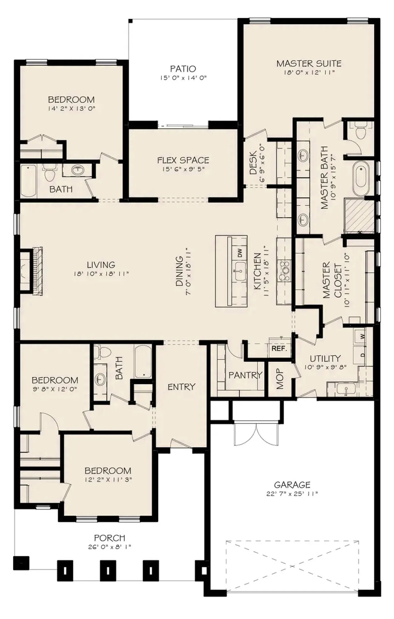 Arise Homes floorplan