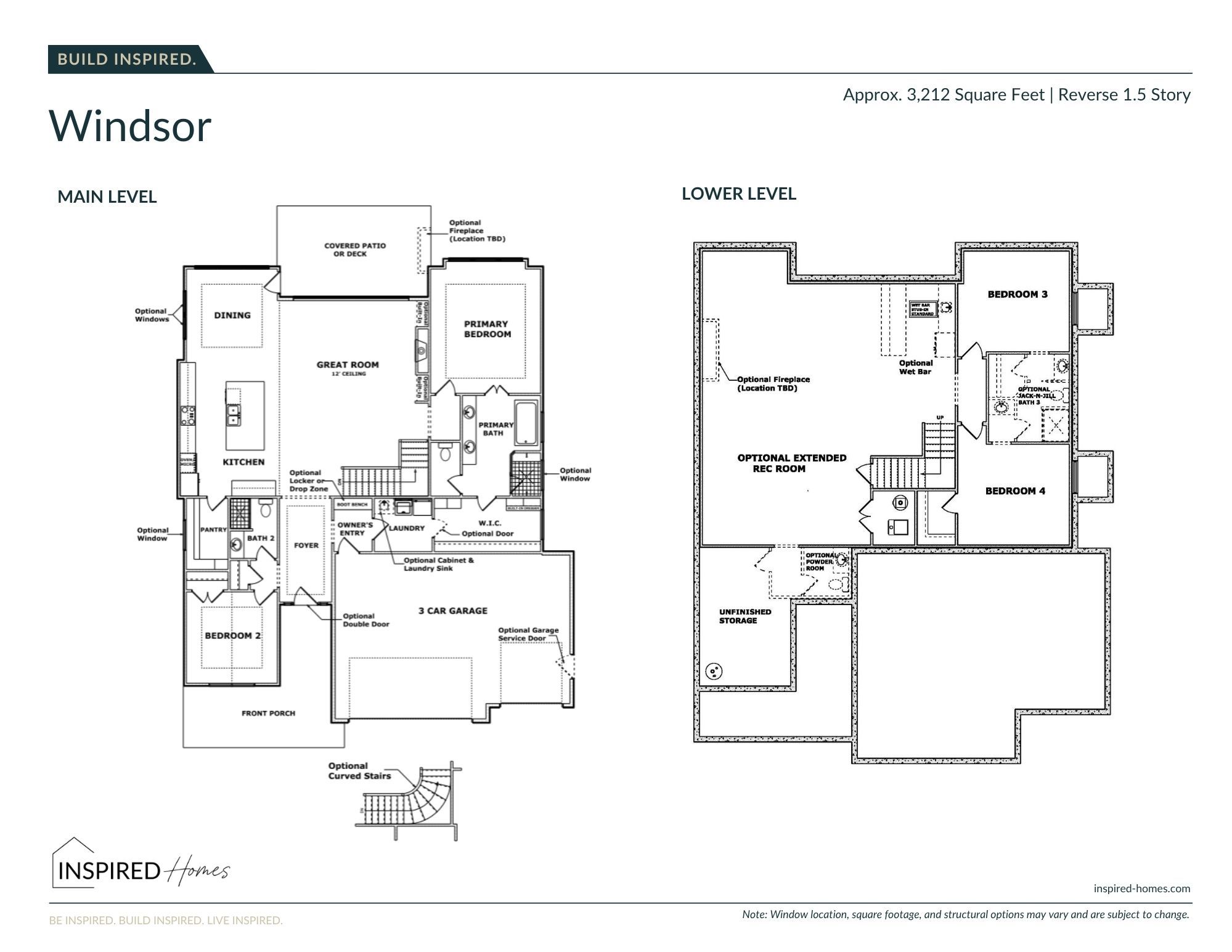 Inspired Homes LLC floorplan