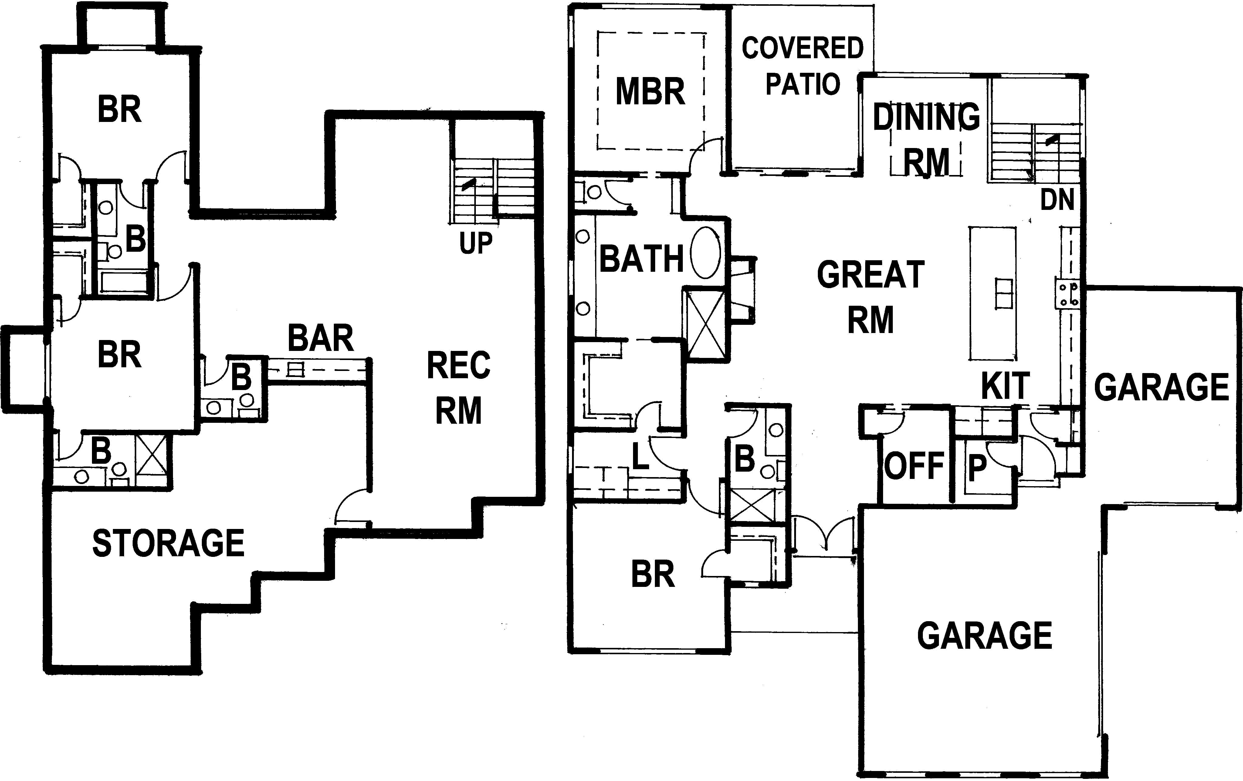 Crown  Builders floorplan