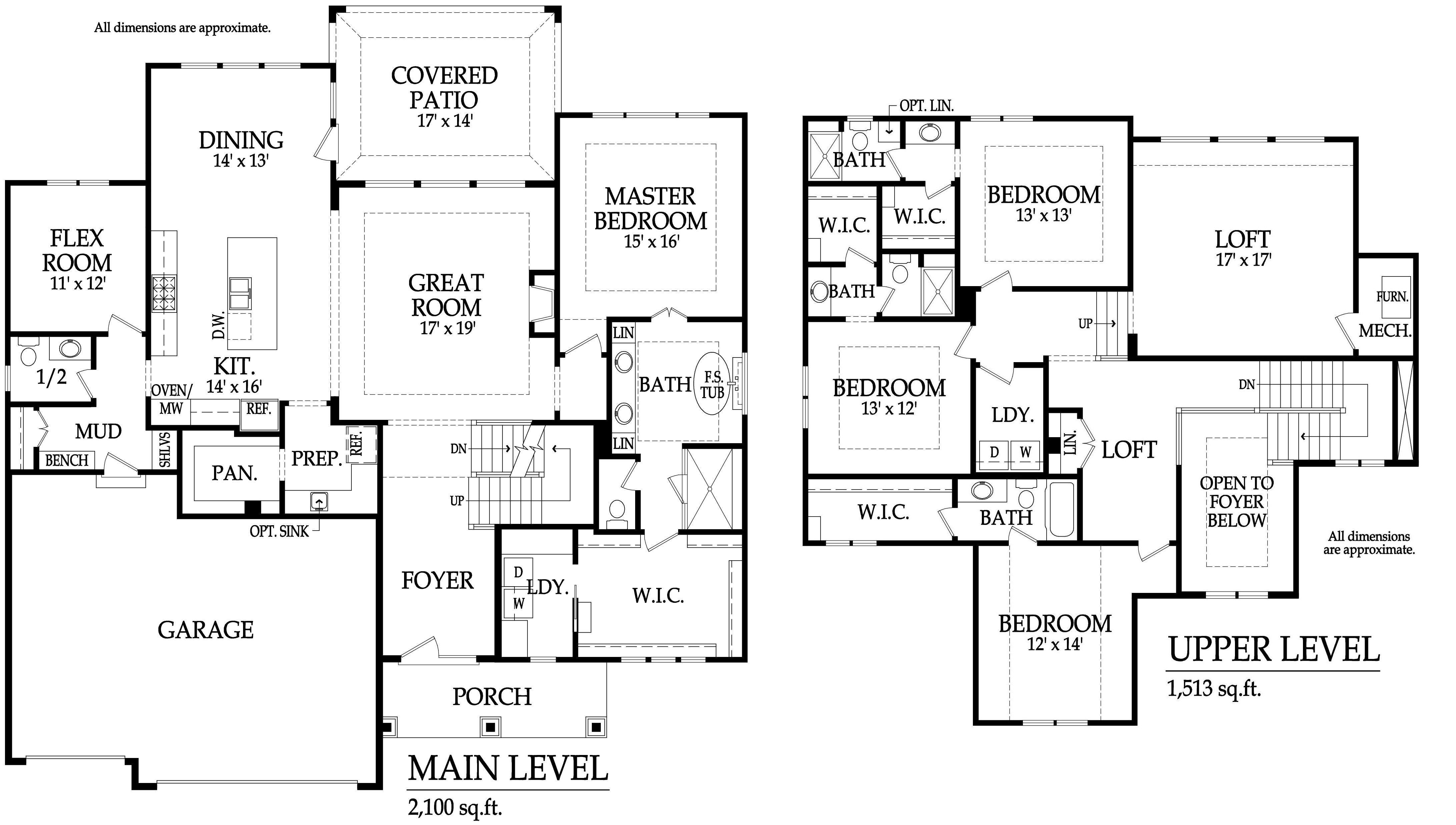 J.S. Robinson Fine Homes floorplan