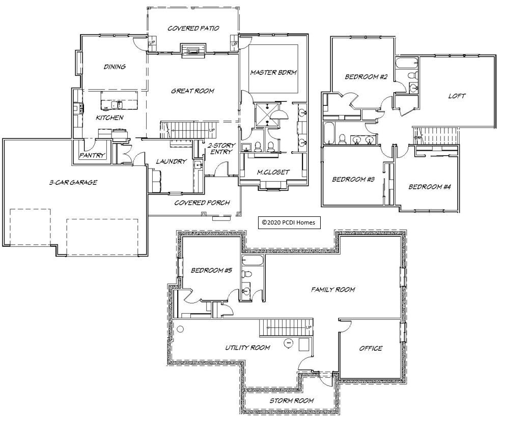PCDI Homes floorplan