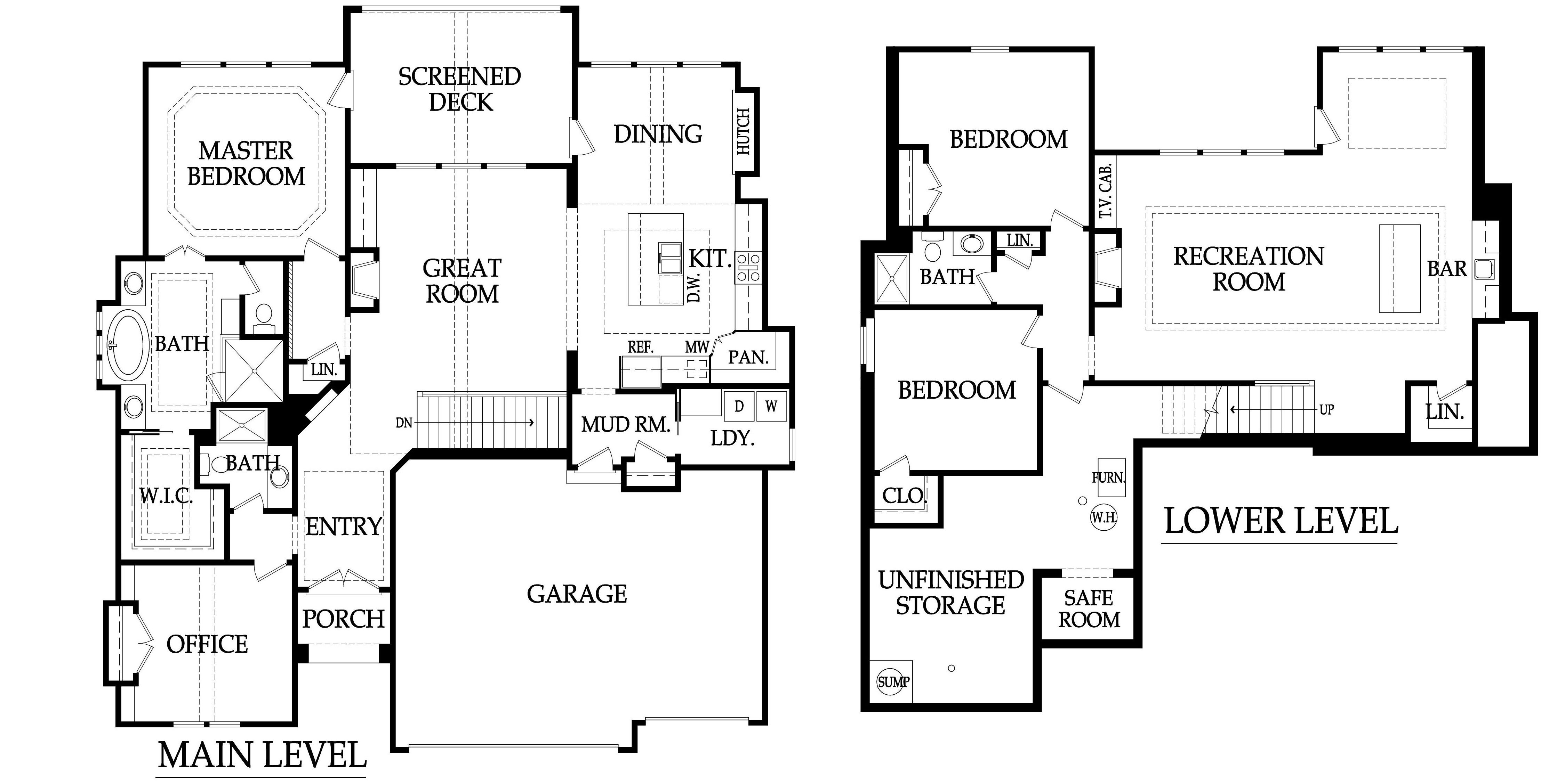 Roeser Homes floorplan