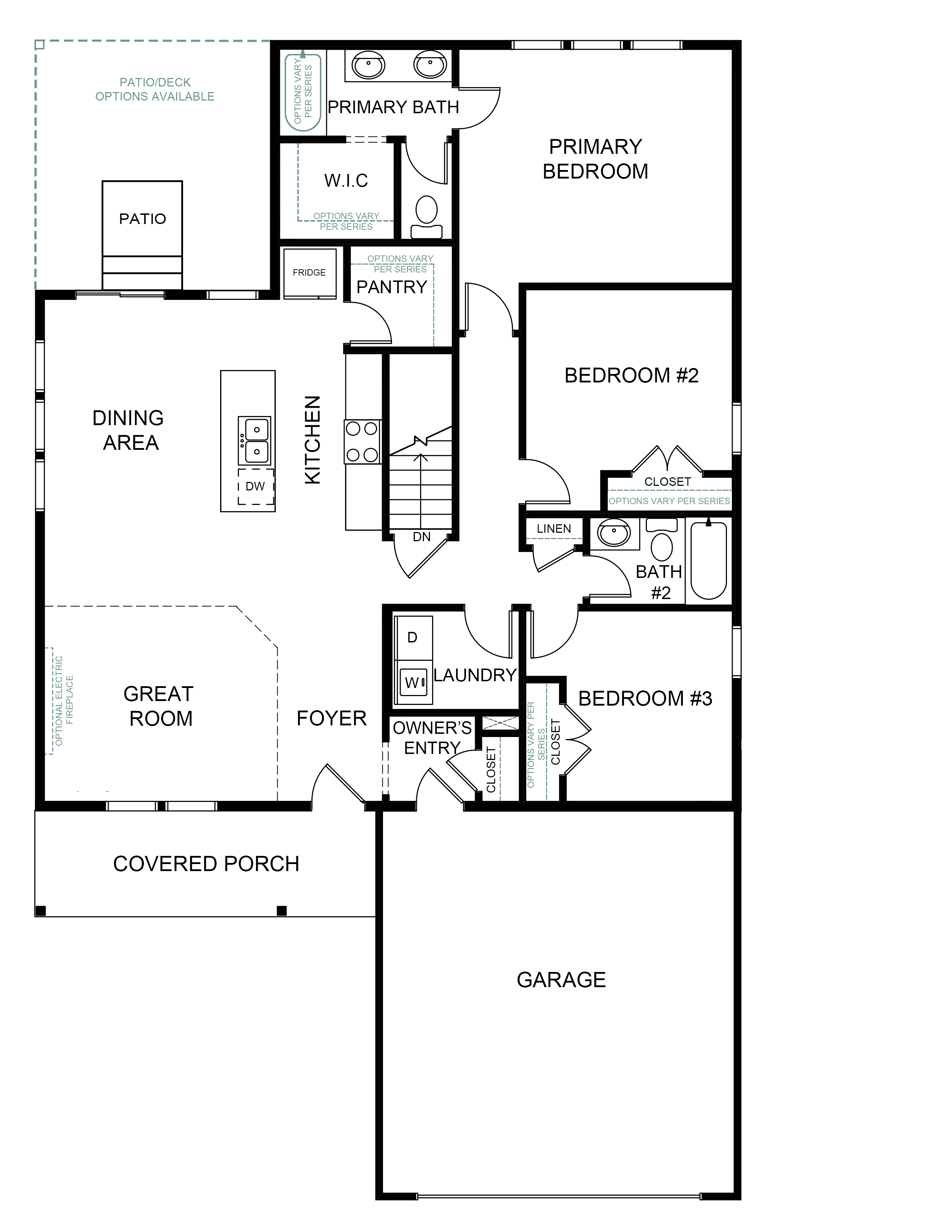 Summit Homes floorplan