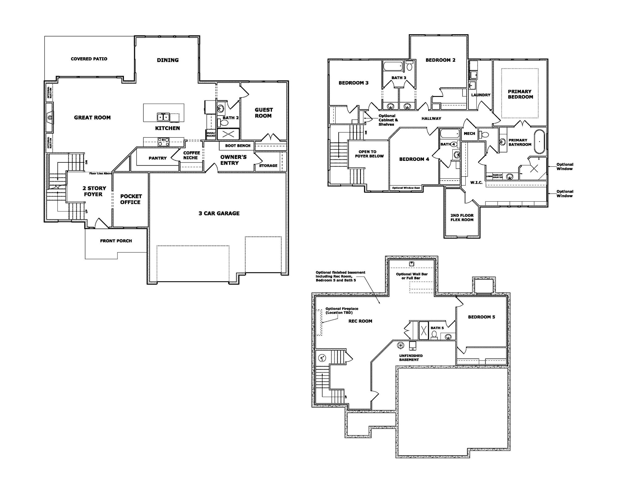 Inspired Homes LLC floorplan