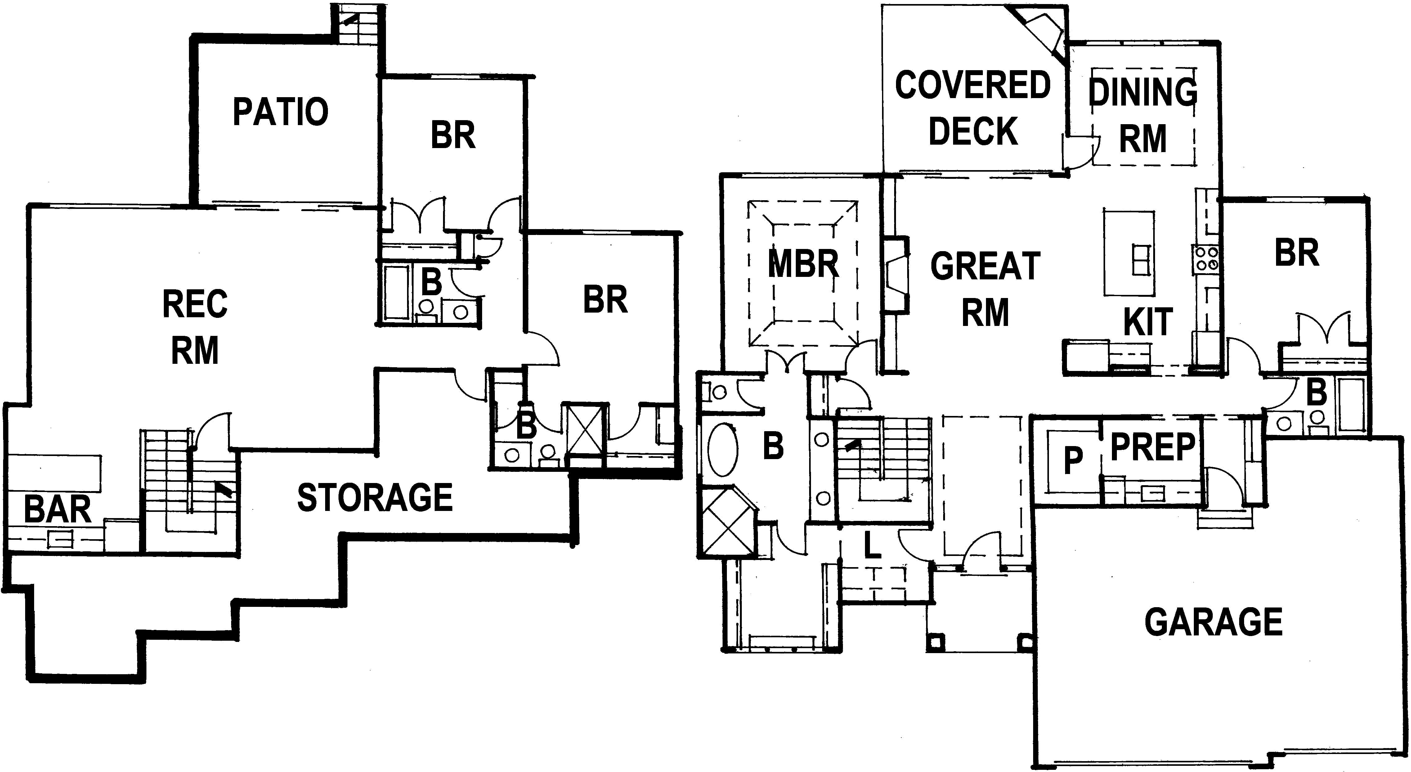 Walker Custom Homes floorplan