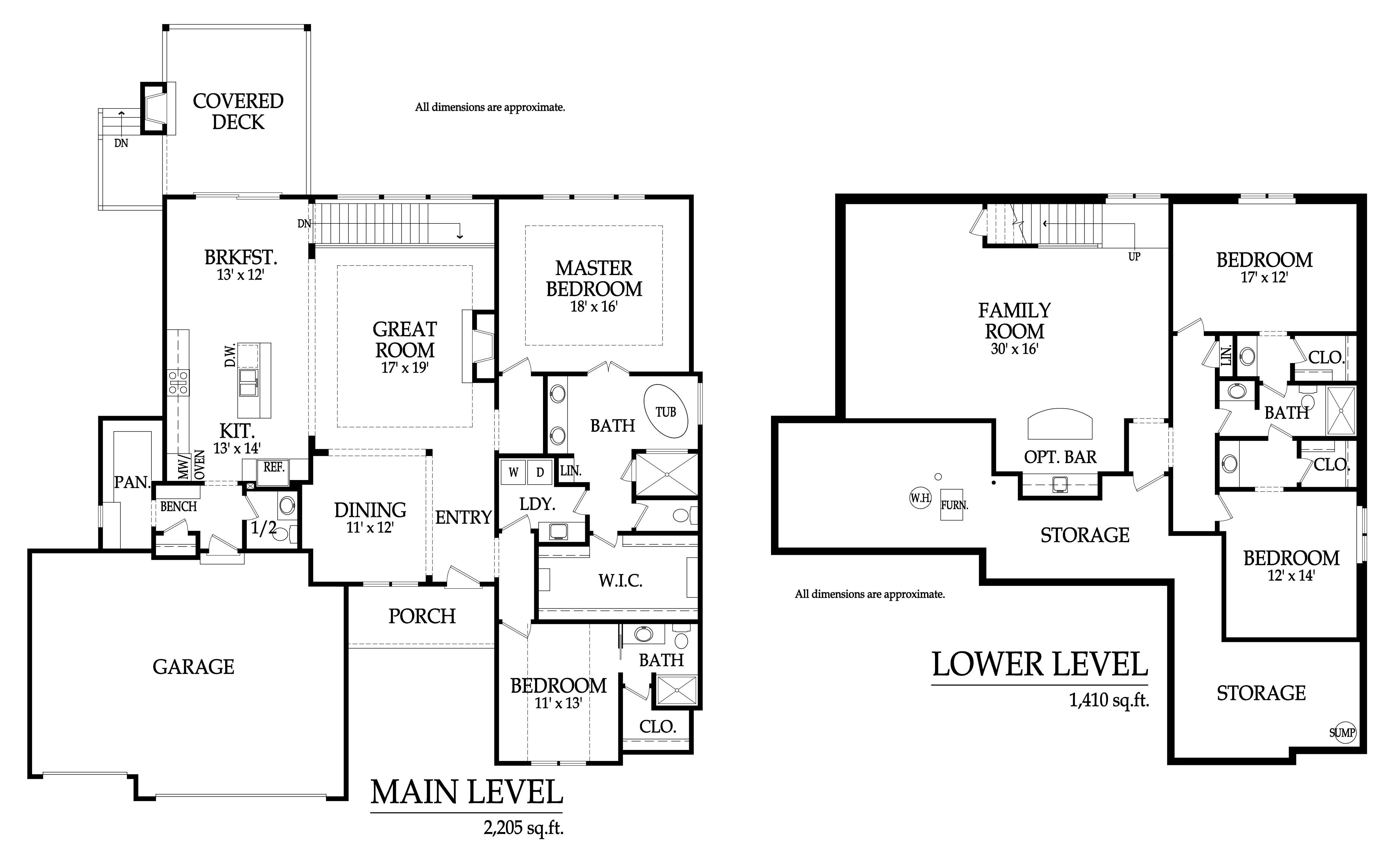 J.S. Robinson Fine Homes floorplan