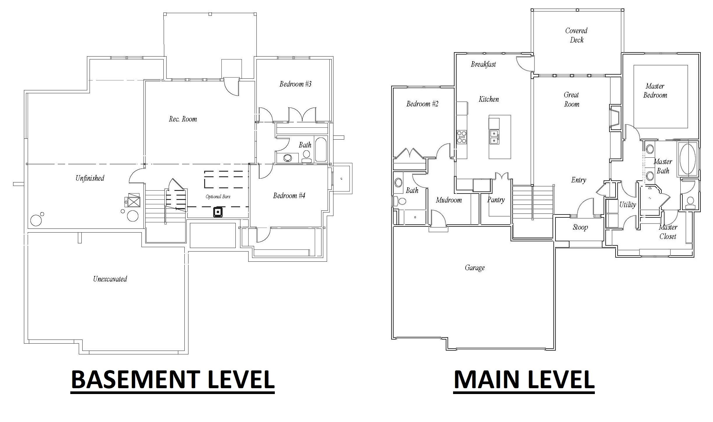 New Mark Homes KC floorplan