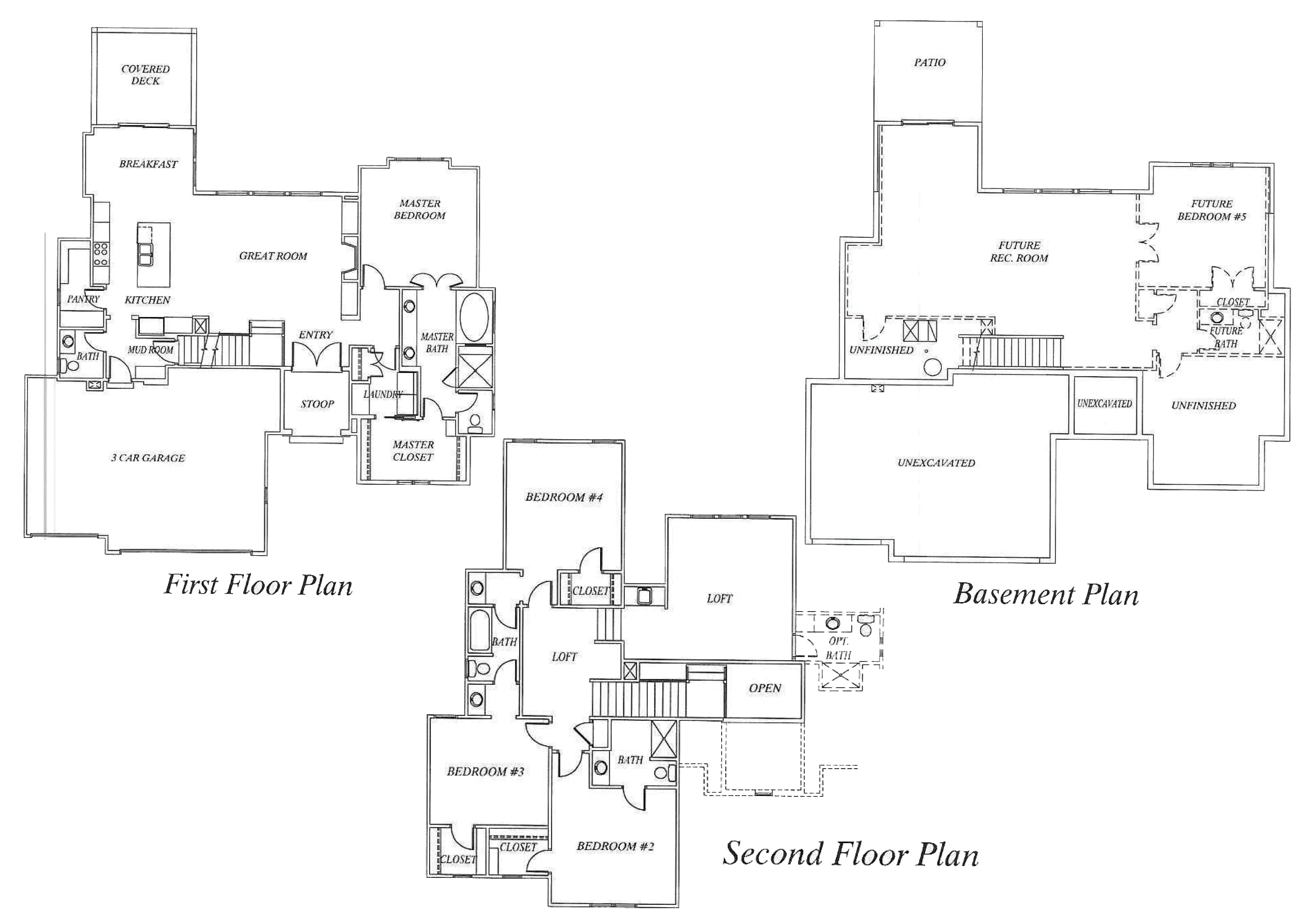 Encore Building Company floorplan