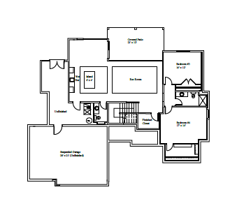 Casa Bella Construction floorplan