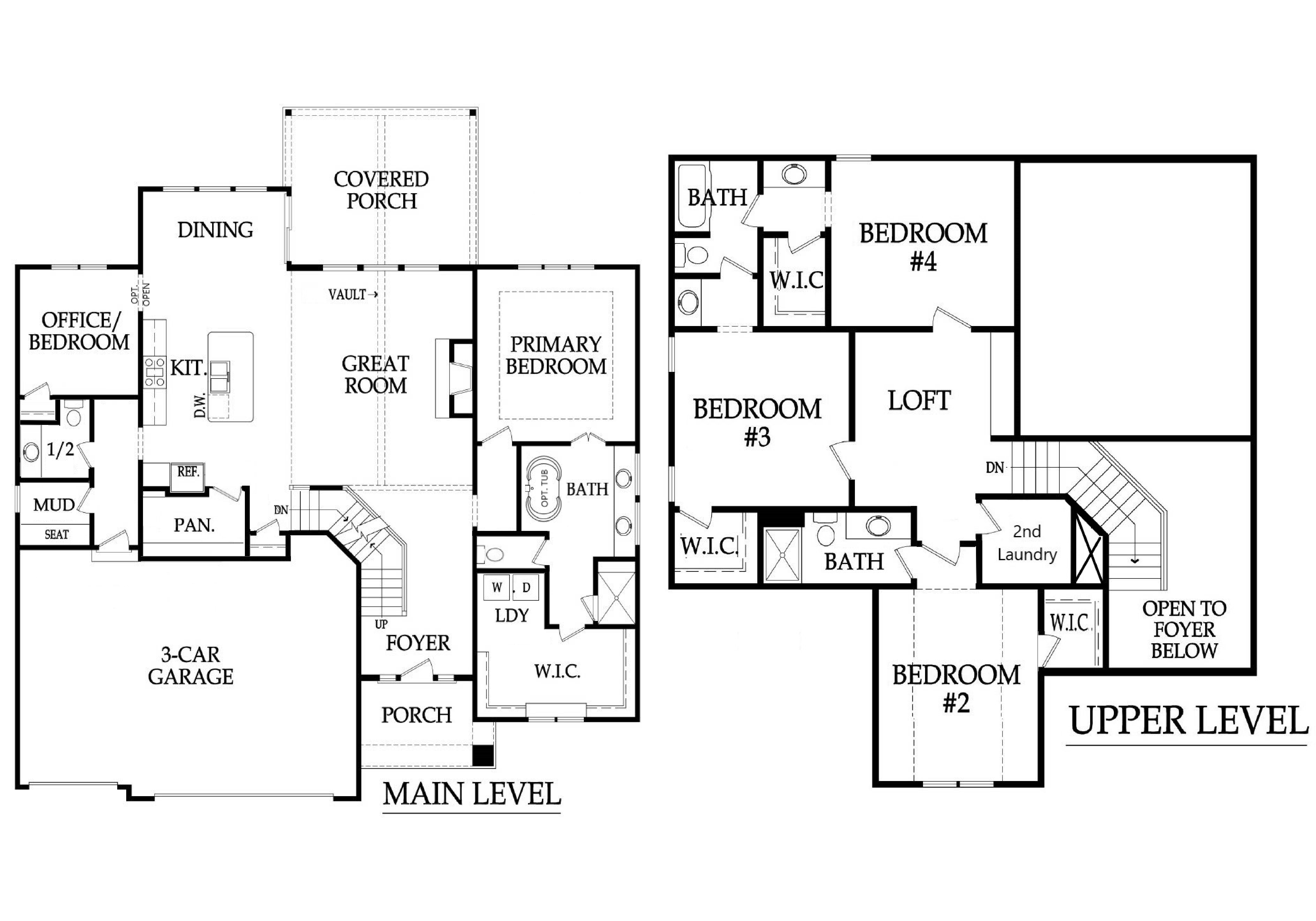 Bickimer Homes floorplan