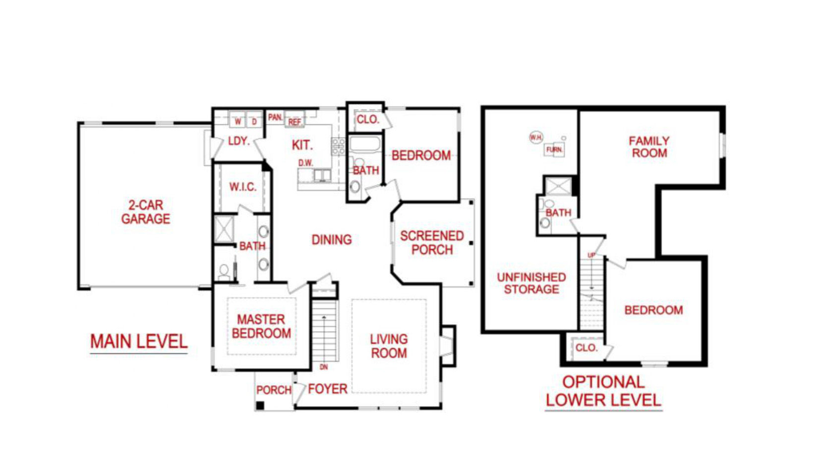Lambie Homes floorplan