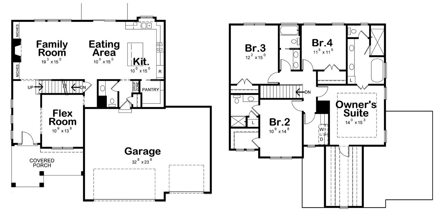French Homes Inc floorplan
