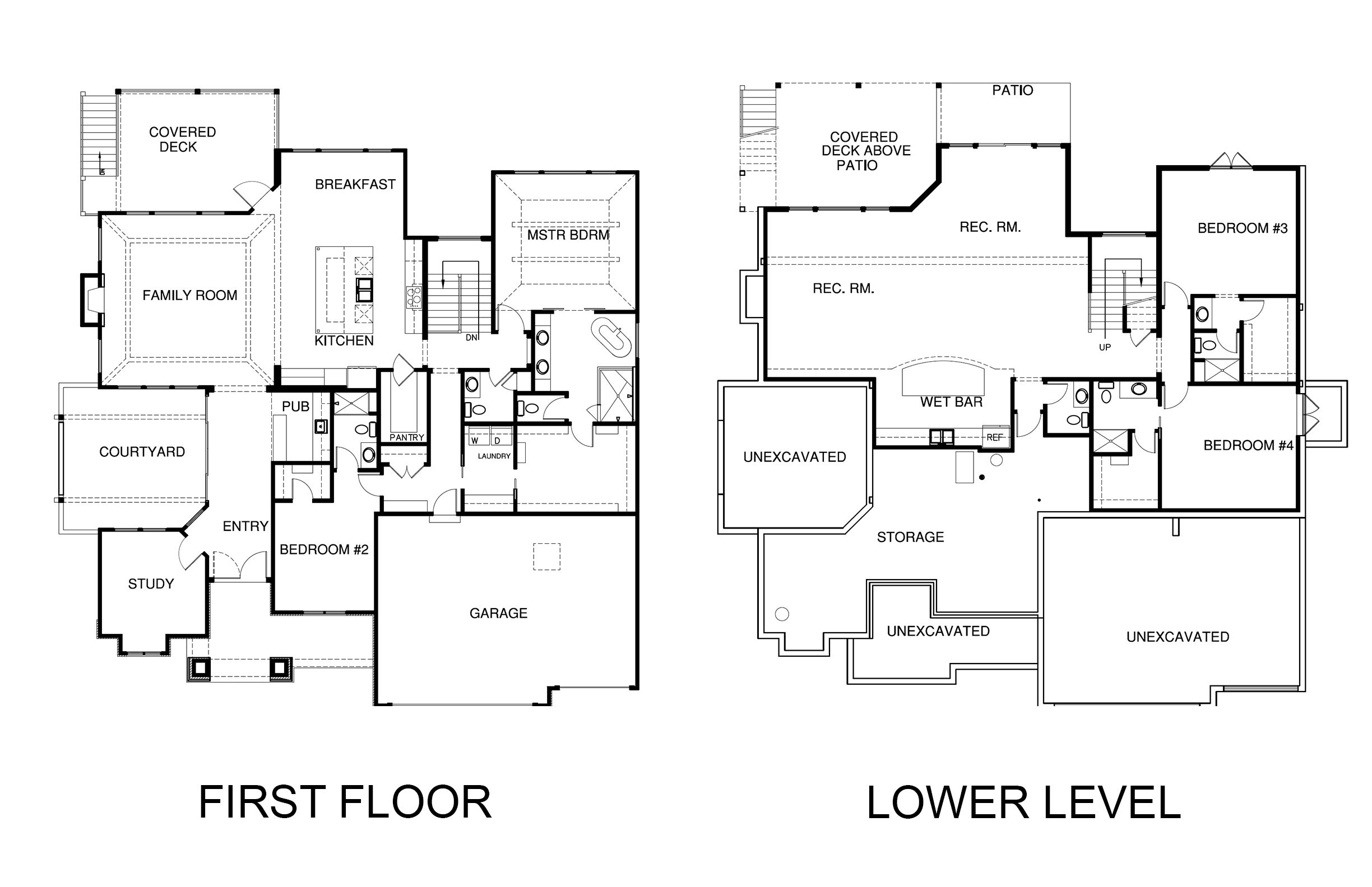 Don Julian Builders, Inc. floorplan