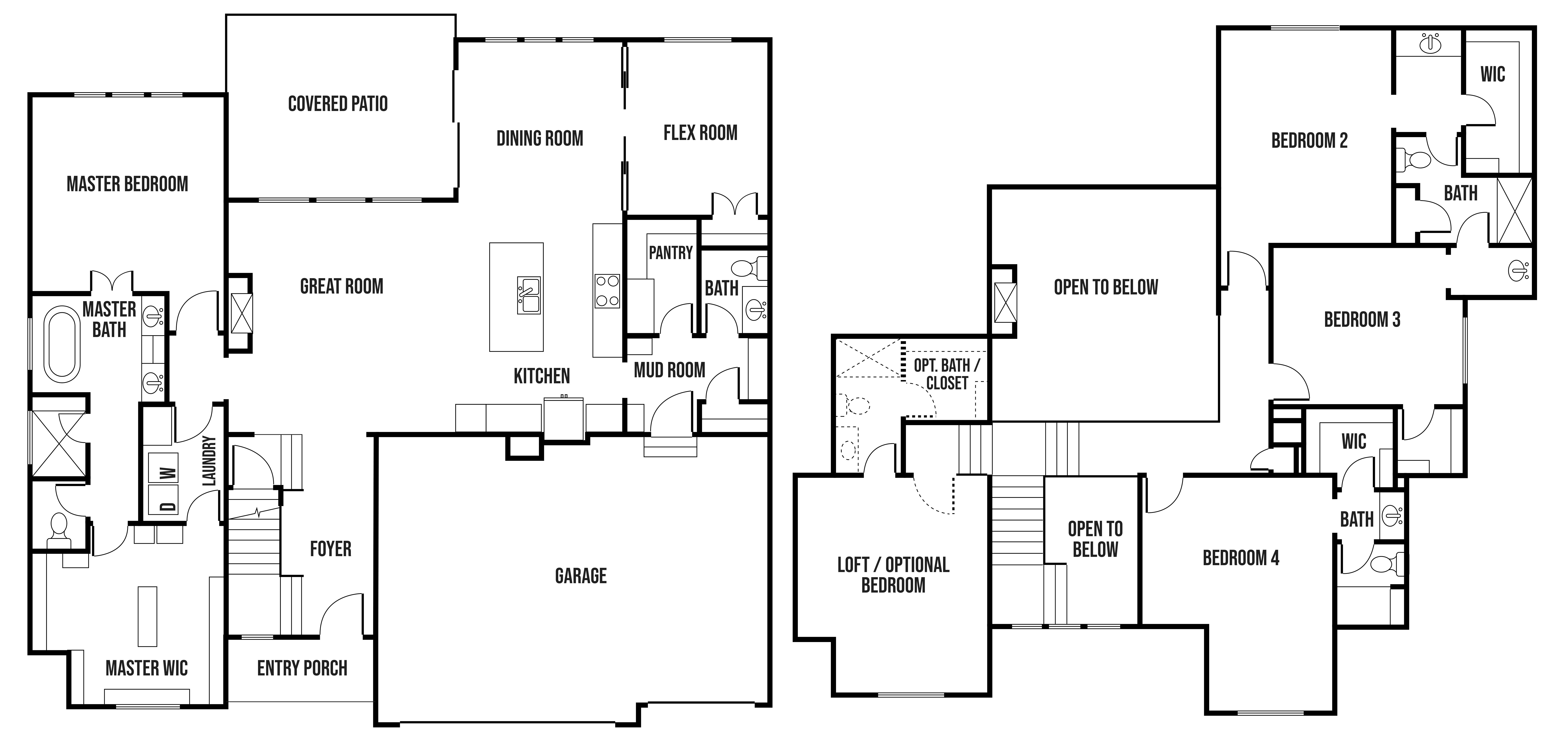 J.S. Robinson Fine Homes floorplan