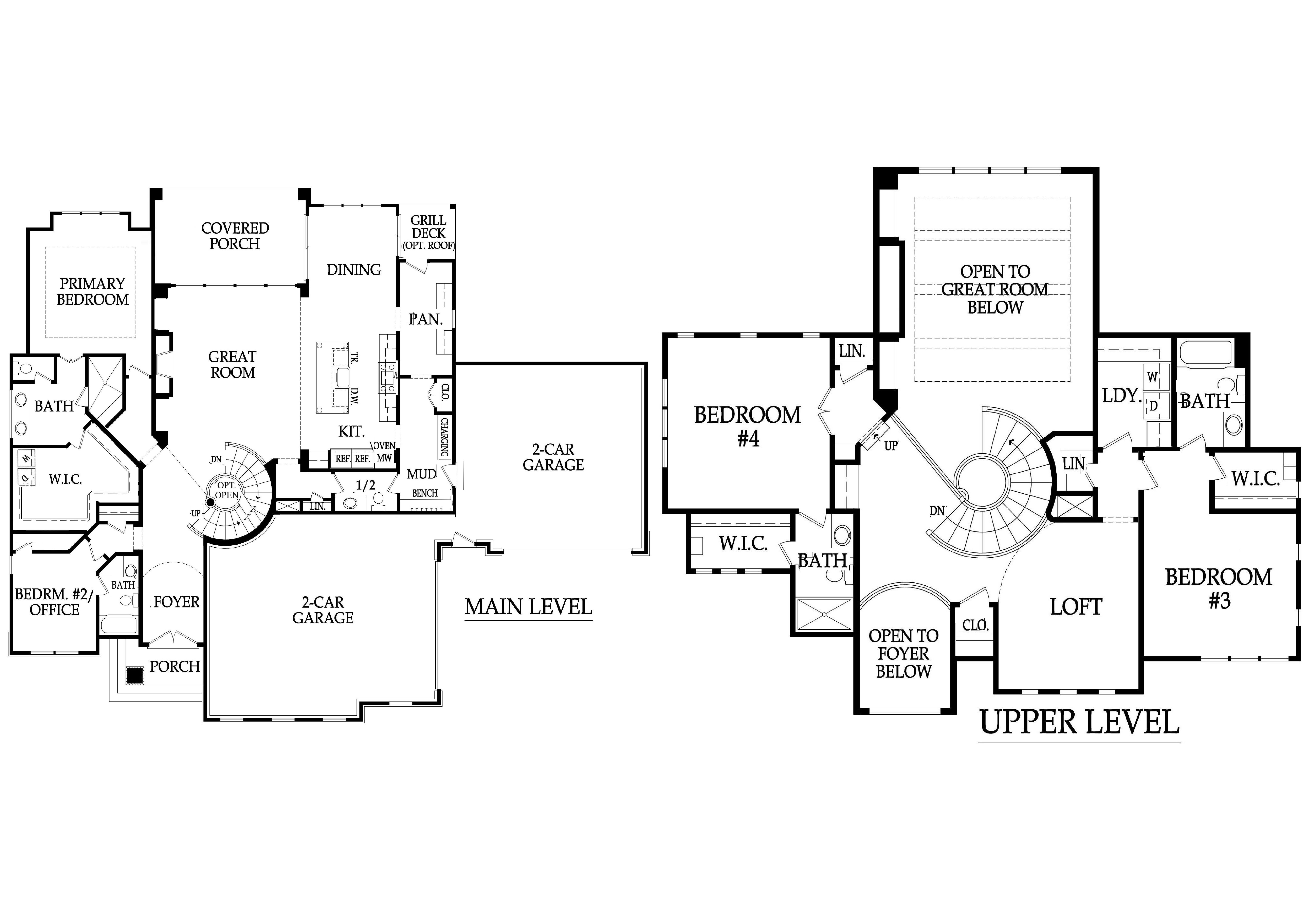 Bickimer Homes floorplan