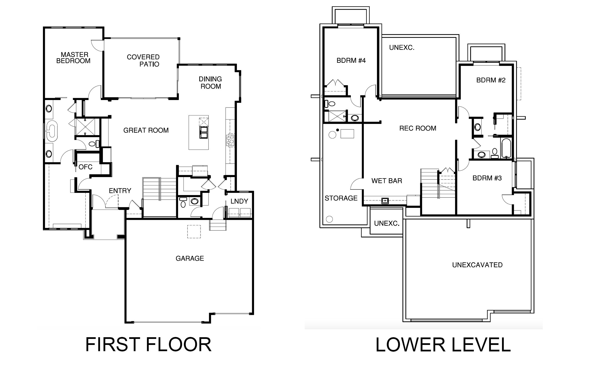 Don Julian Builders, Inc. floorplan