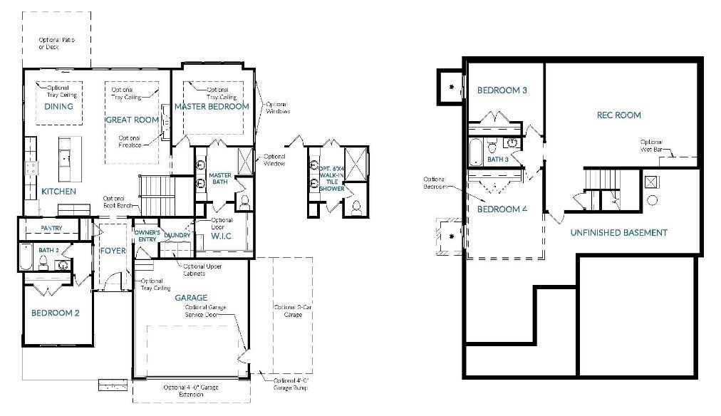 Inspired Homes LLC floorplan
