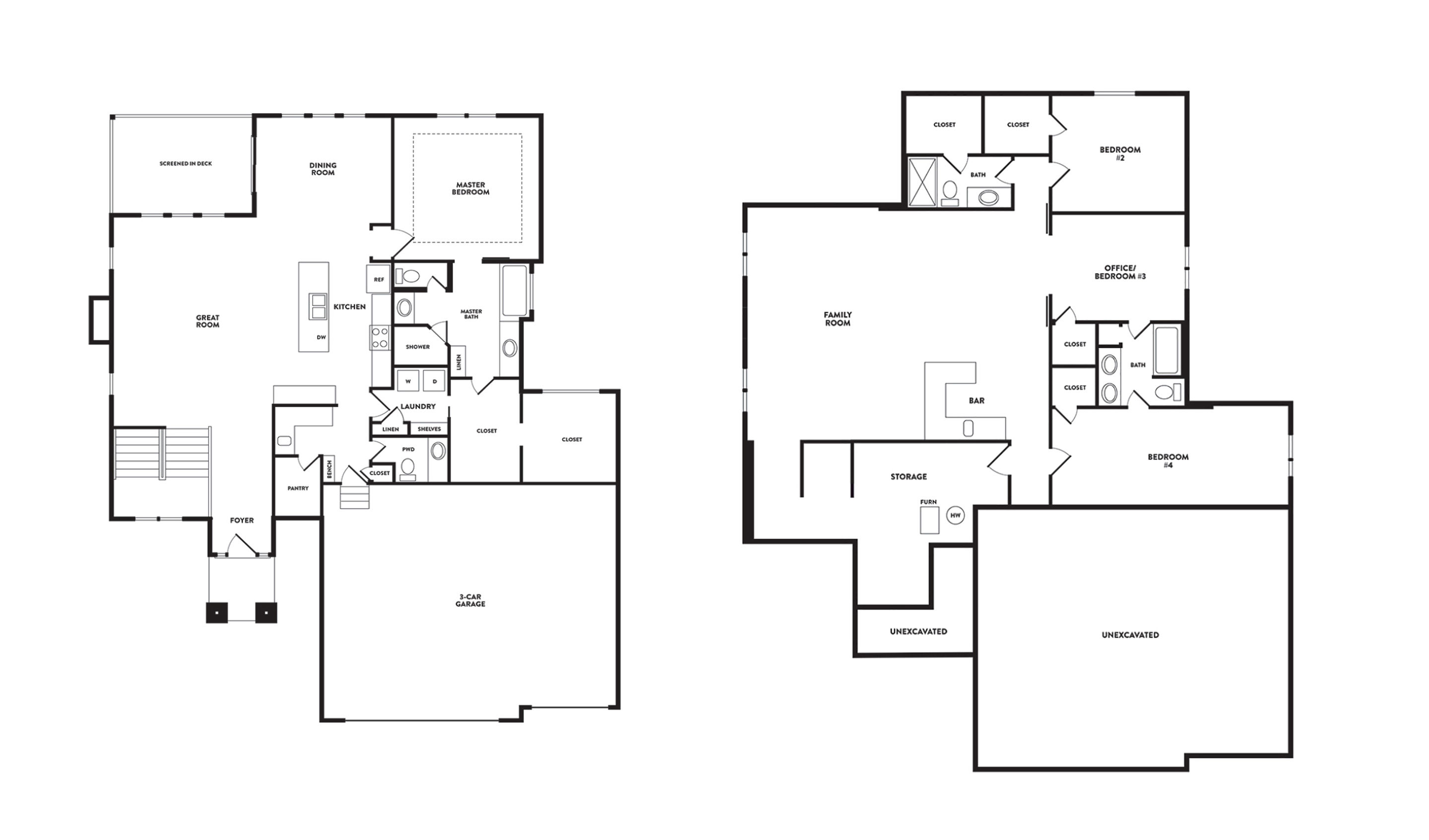 TruMark Homes floorplan