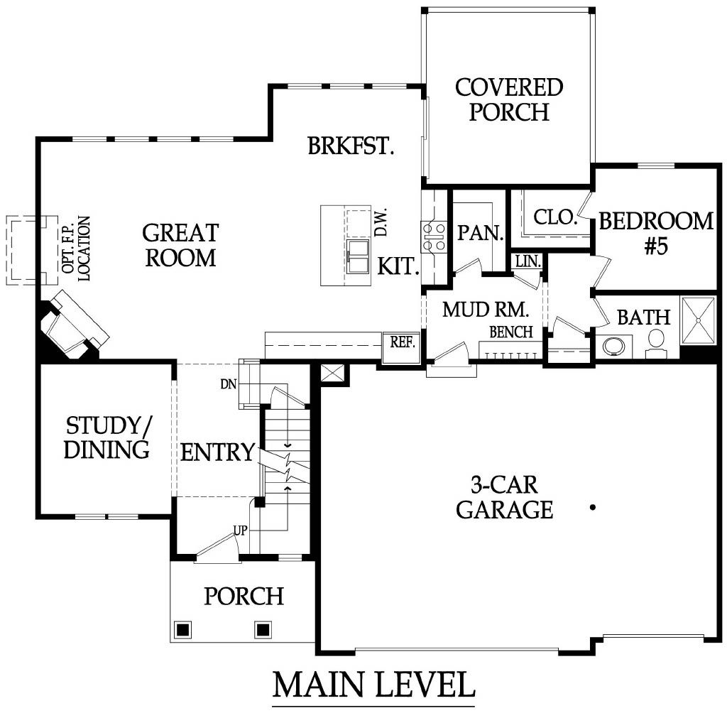 Bickimer Homes floorplan